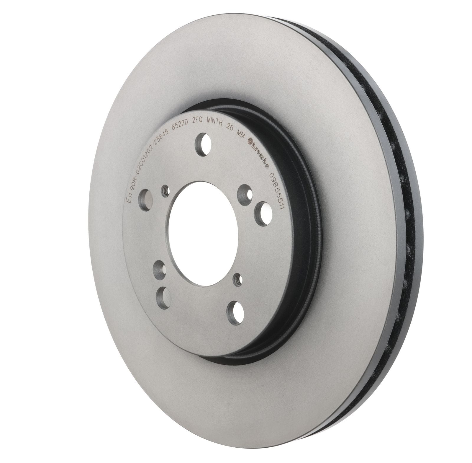 PRIME UV Coated Front Disc Brake Rotor - 09.B555.11_05