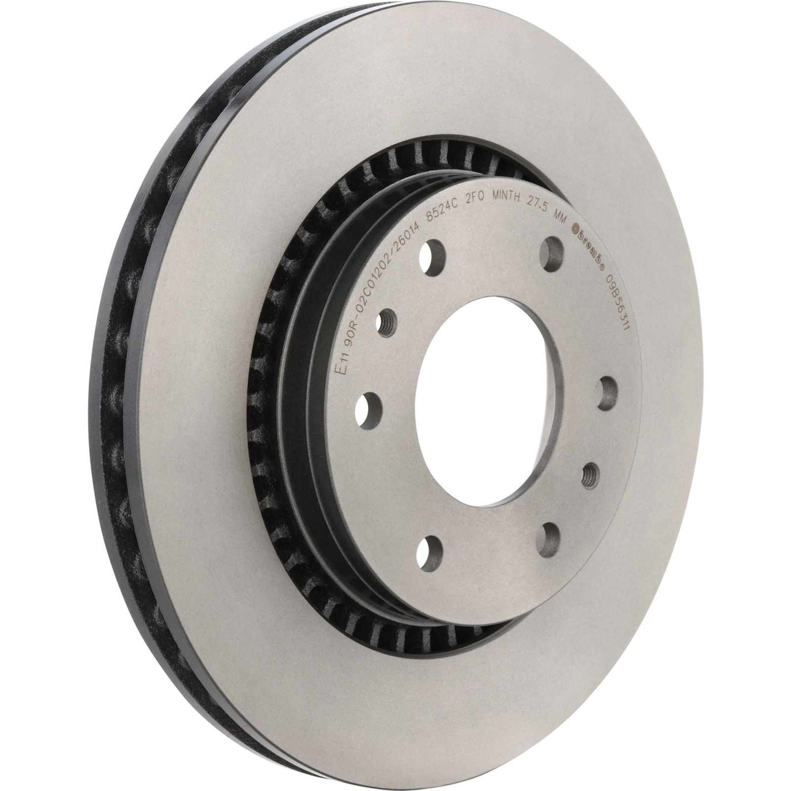 PRIME UV Coated Front Disc Brake Rotor - 09.B563.11_01
