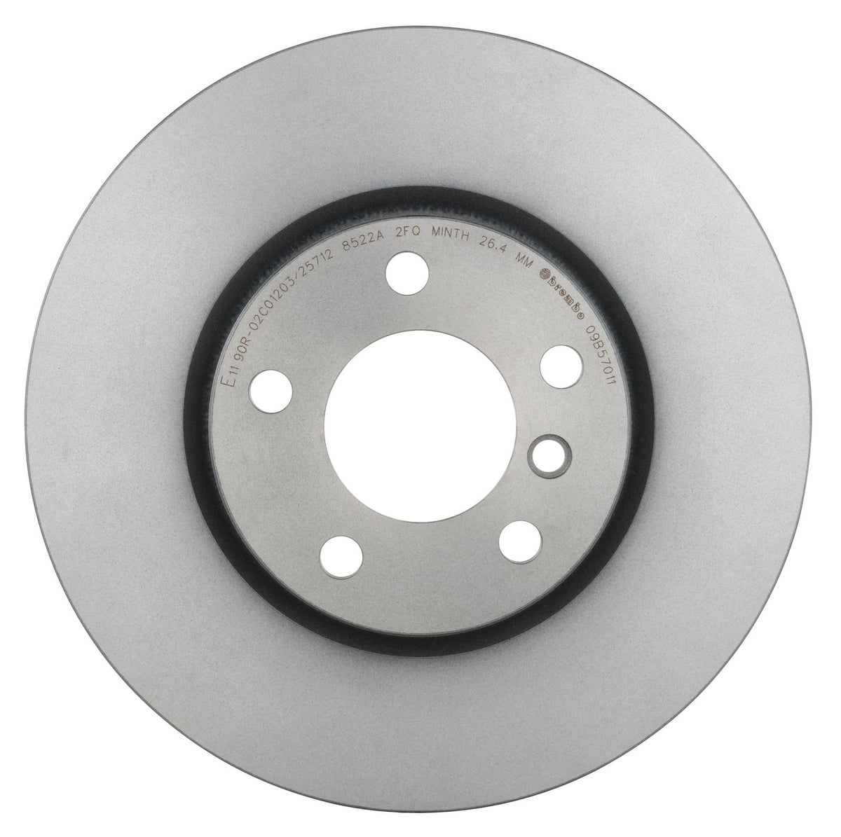 PRIME UV Coated Front Disc Brake Rotor - 09.B570.11_07