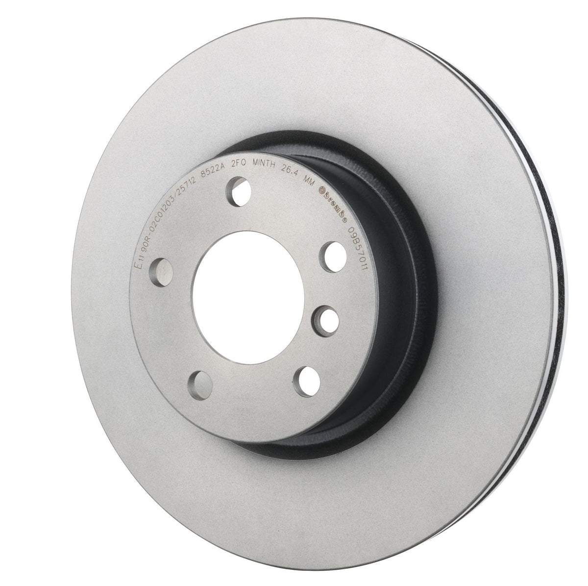 PRIME UV Coated Front Disc Brake Rotor - 09.B570.11_09