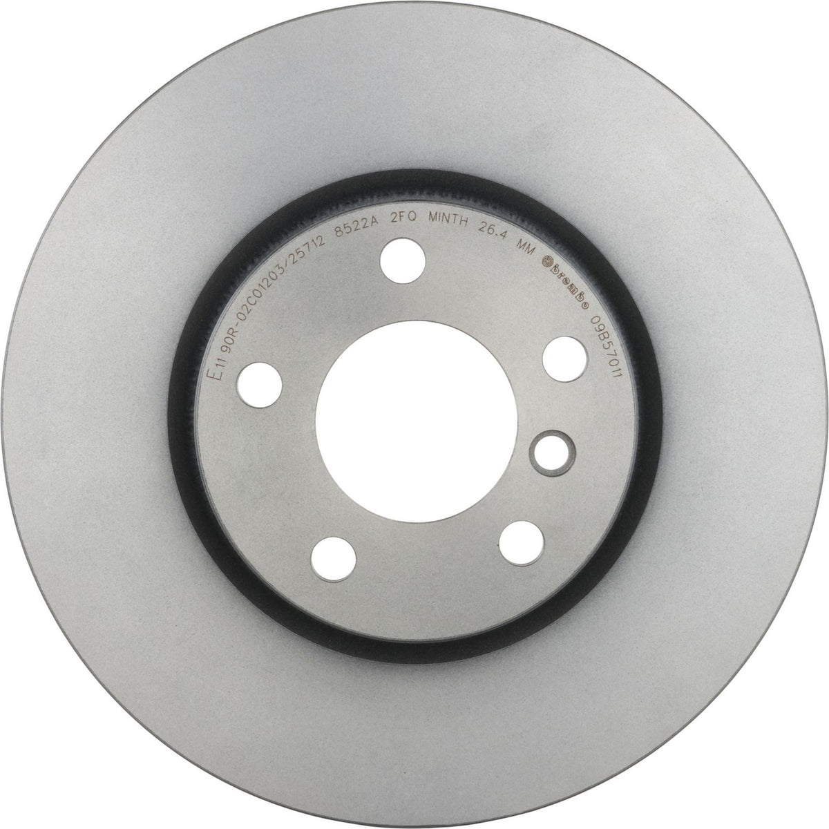 PRIME UV Coated Front Disc Brake Rotor - 09.B570.11_04