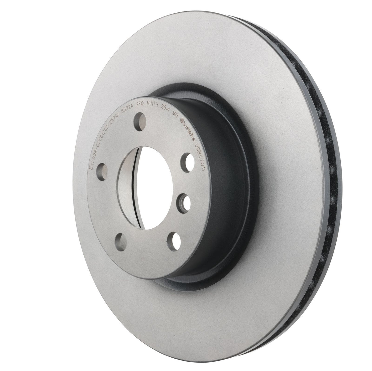 PRIME UV Coated Front Disc Brake Rotor - 09.B570.11_10