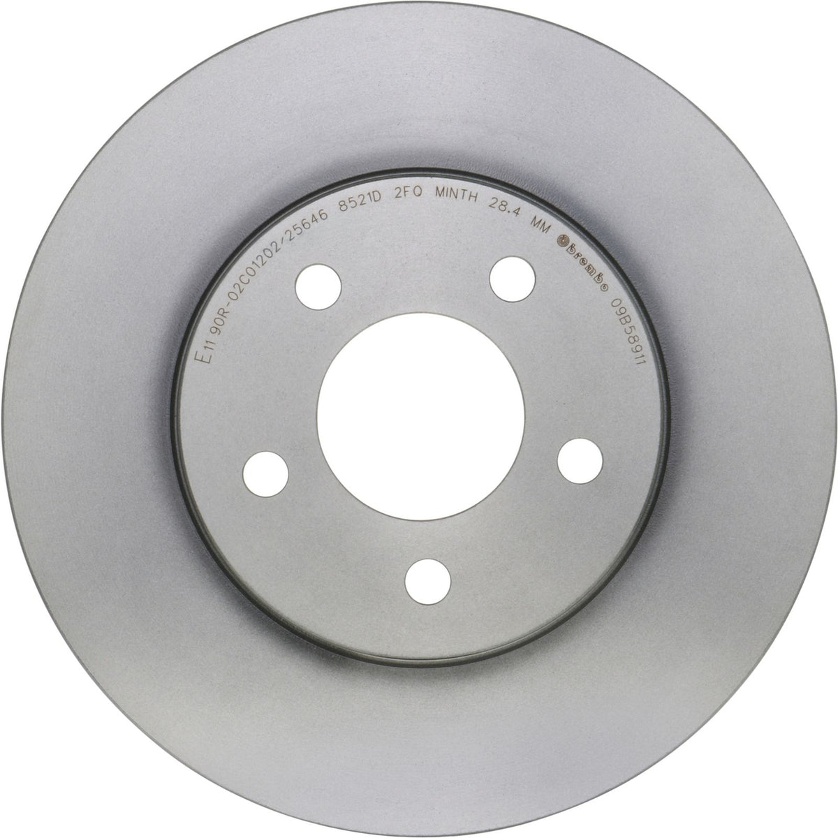 PRIME UV Coated Front Disc Brake Rotor - 09.B589.11_04