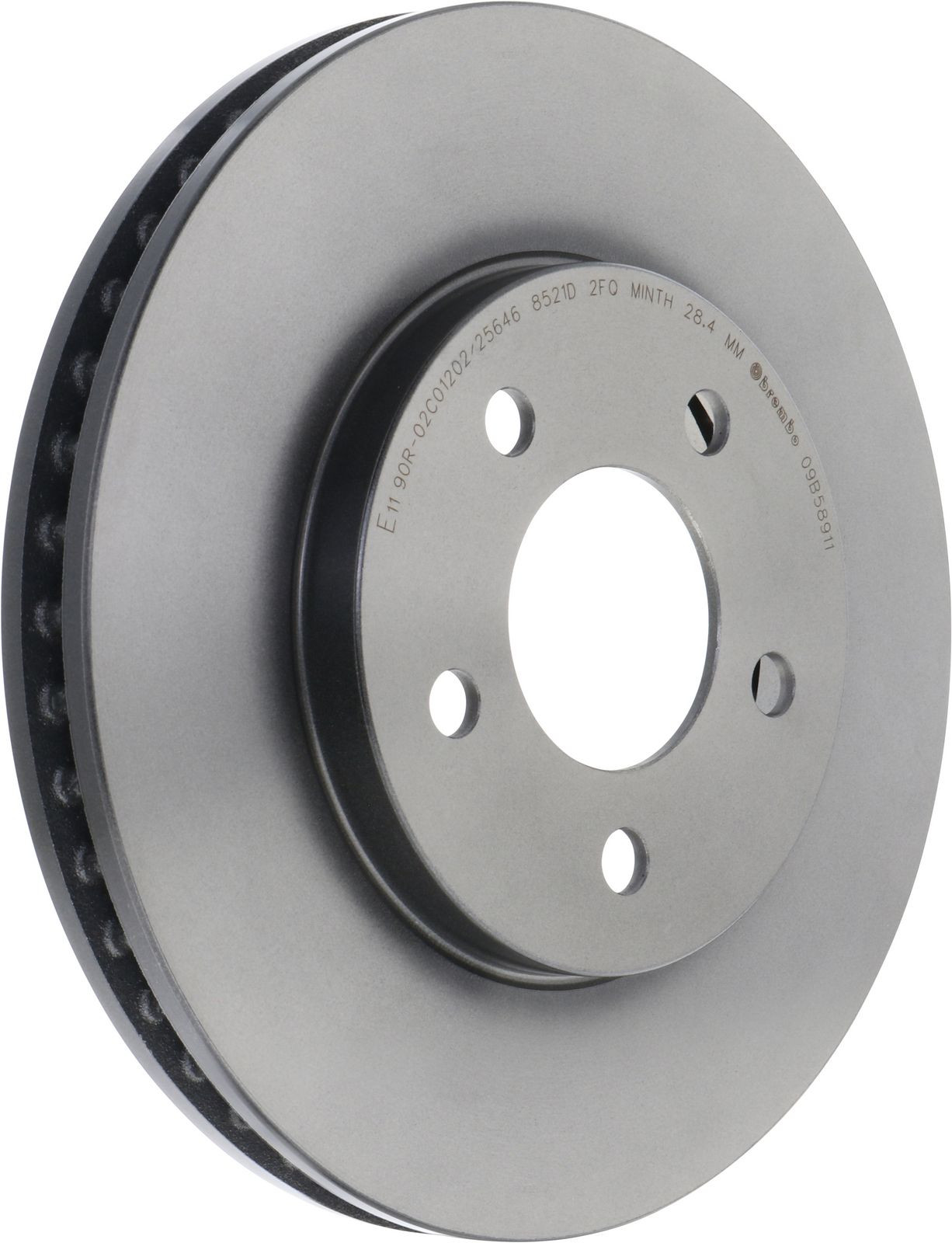 PRIME UV Coated Front Disc Brake Rotor - 09.B589.11_01