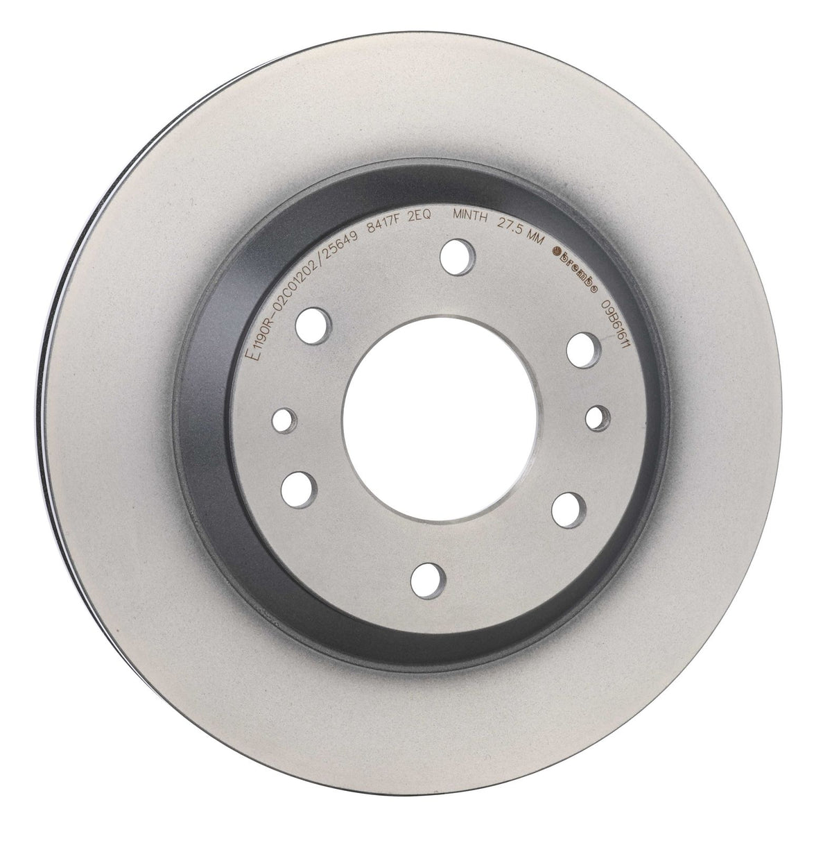 PRIME UV Coated Front Disc Brake Rotor - 09.B616.11_25