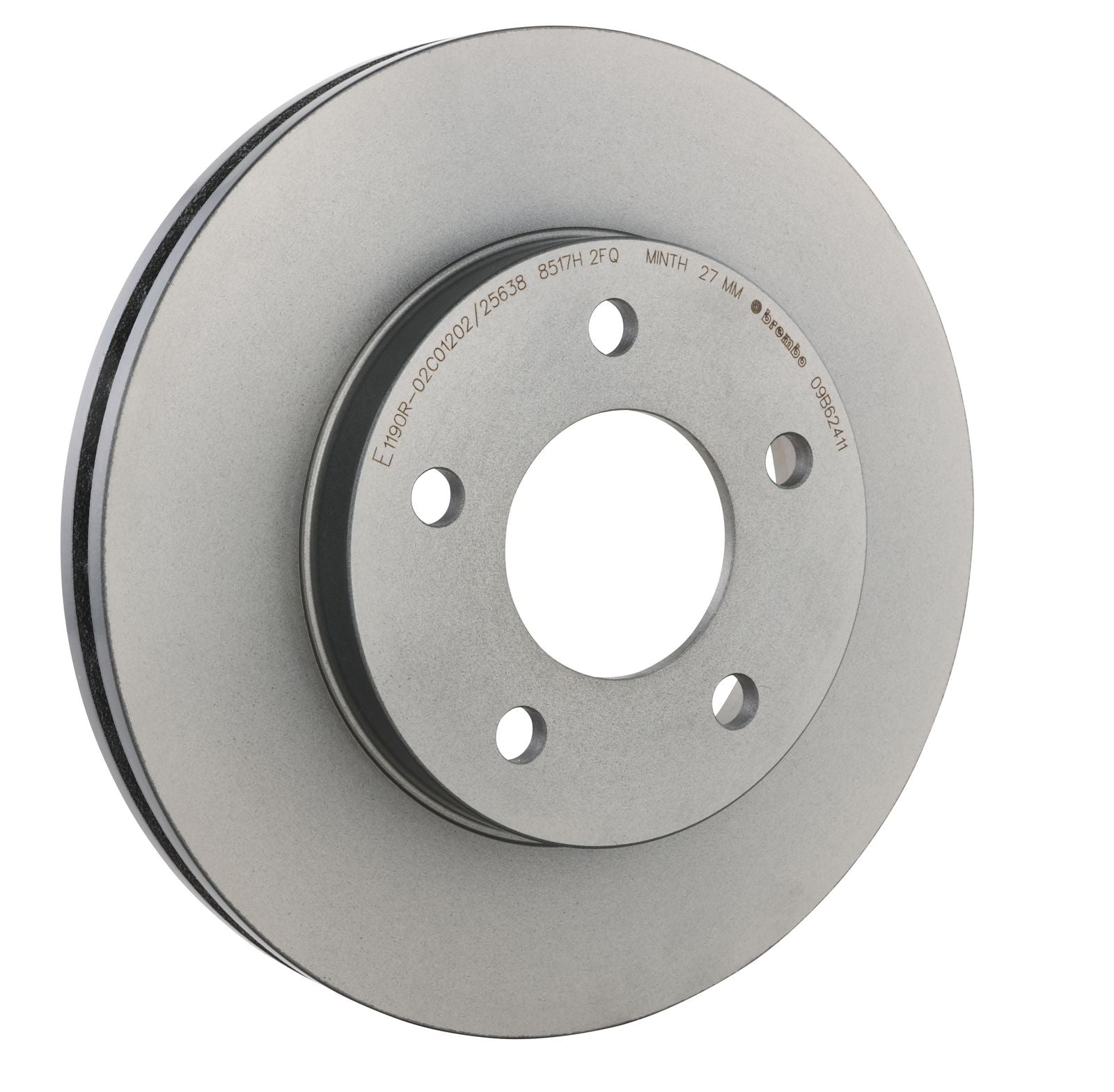PRIME UV Coated Front Disc Brake Rotor - 09.B624.11_24