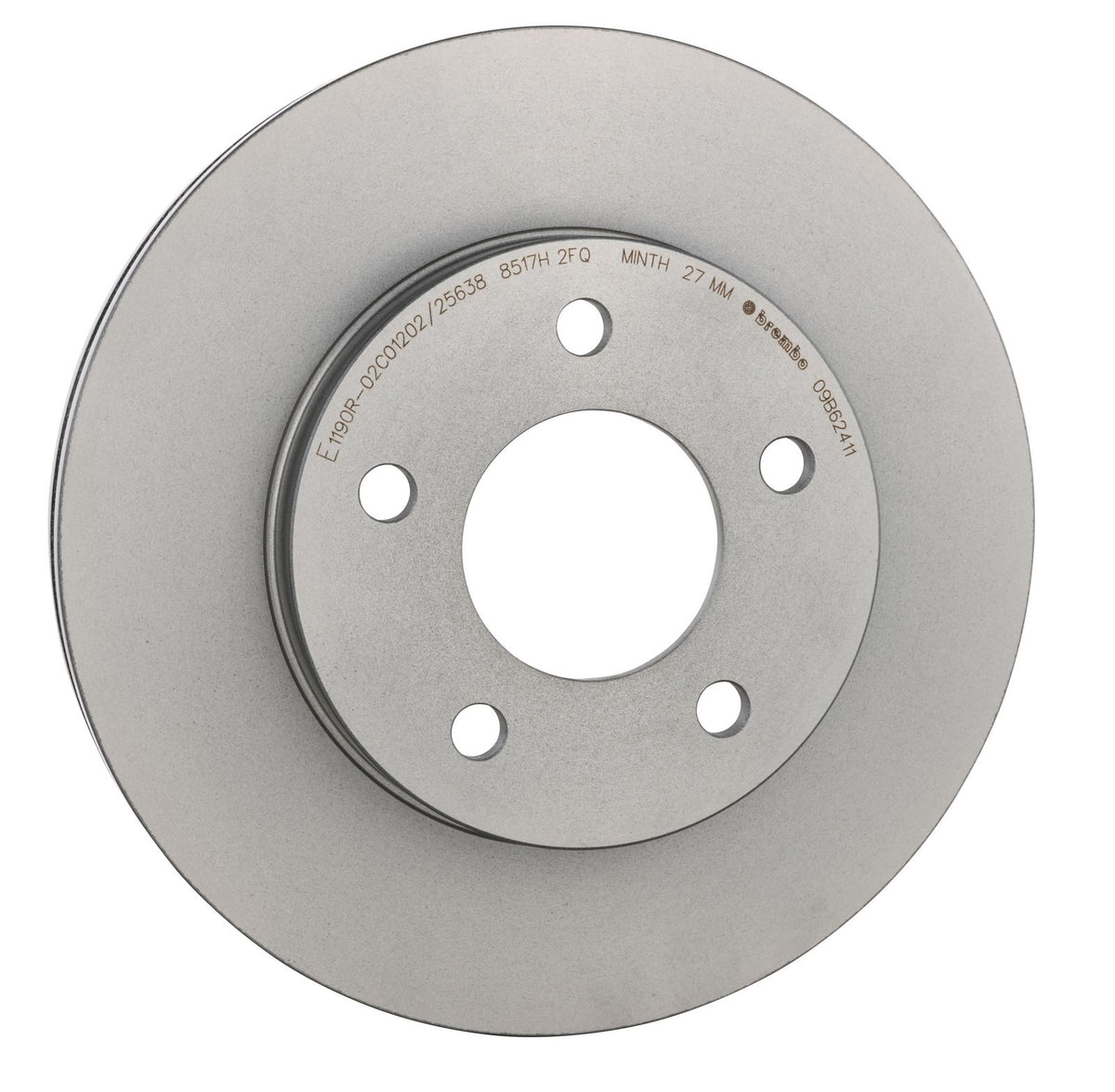 PRIME UV Coated Front Disc Brake Rotor - 09.B624.11_25