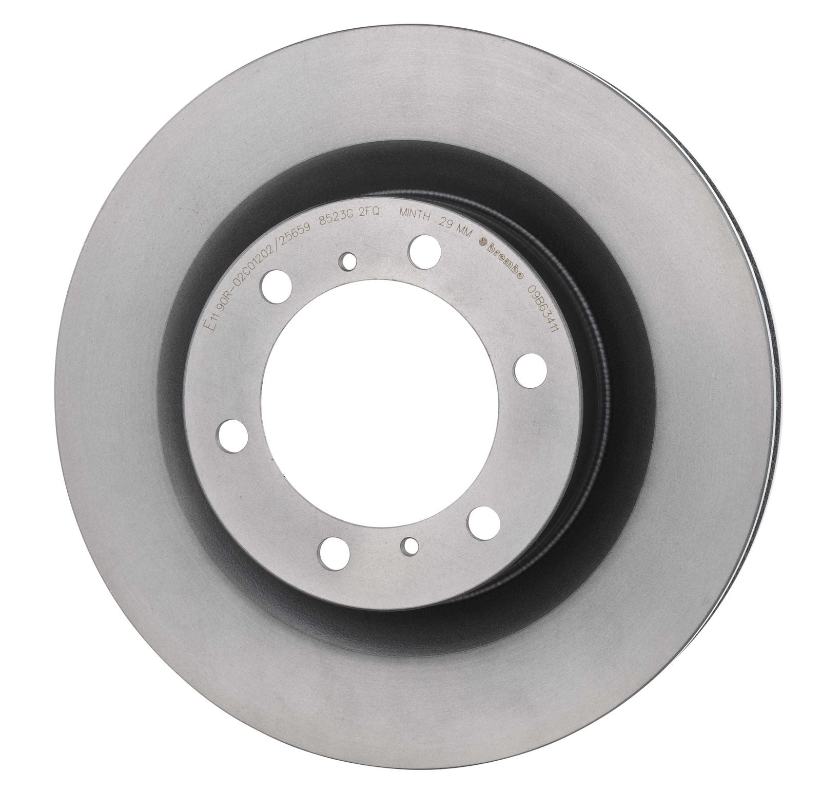 PRIME UV Coated Front Disc Brake Rotor - 09.B634.11_08