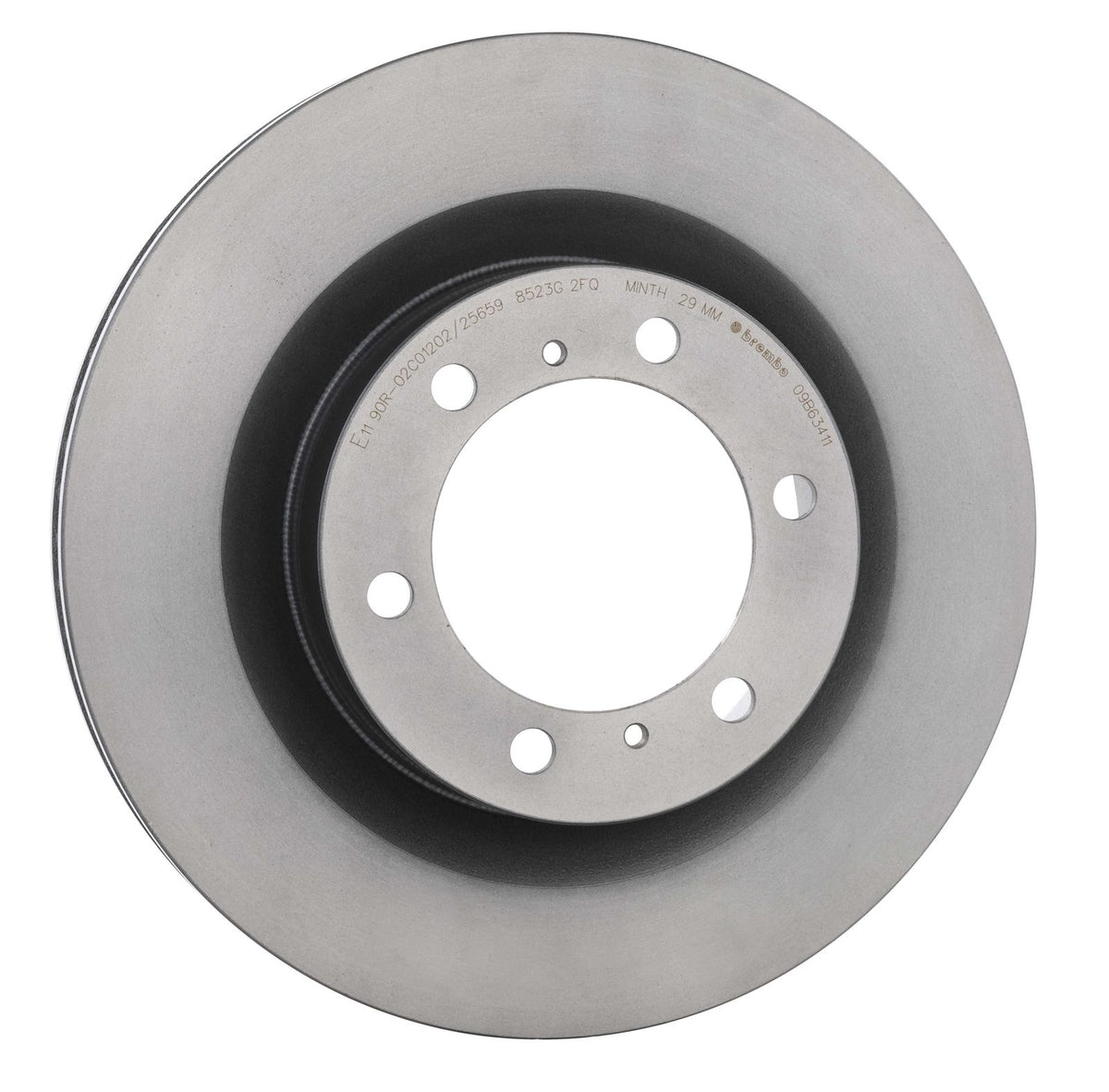 PRIME UV Coated Front Disc Brake Rotor - 09.B634.11_30