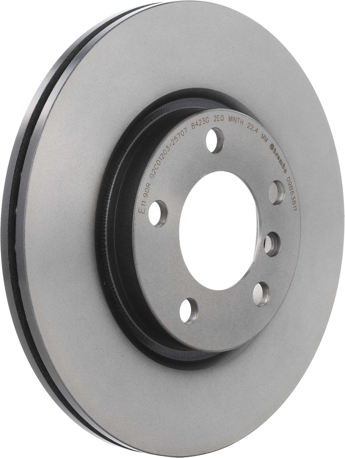 PRIME UV Coated Front Disc Brake Rotor - 09.B638.11_01