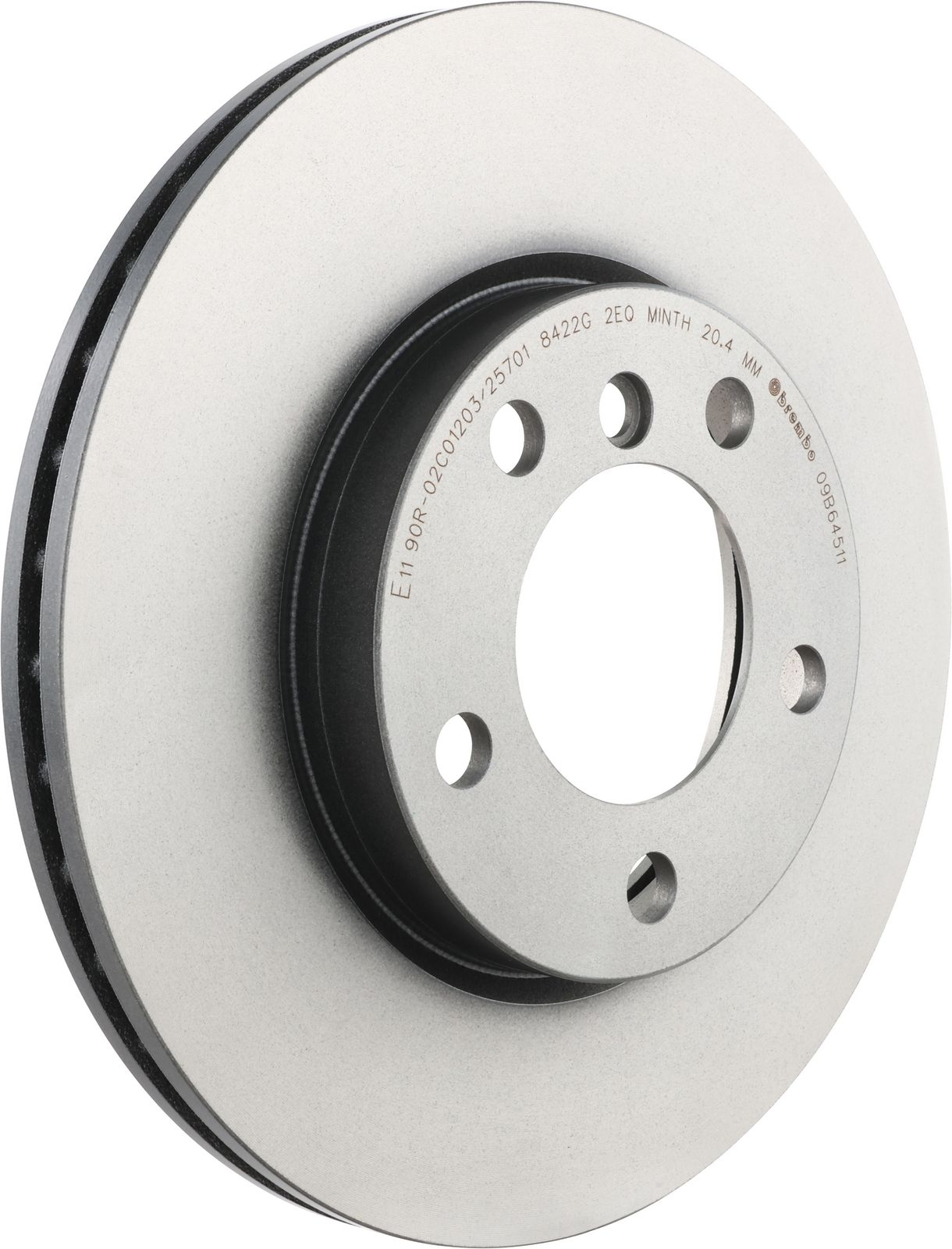 PRIME UV Coated Front Disc Brake Rotor - 09.B645.11_01