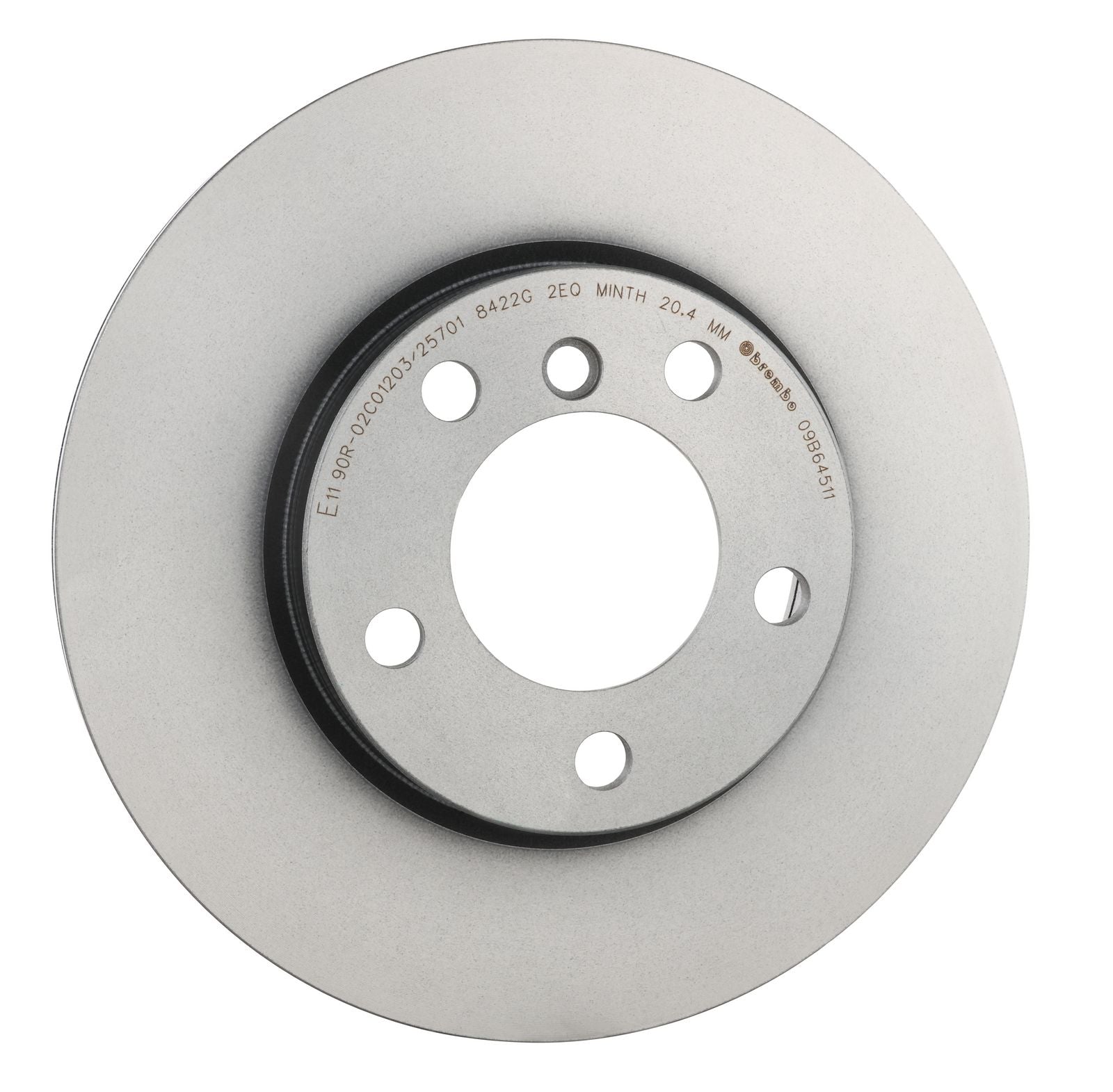 PRIME UV Coated Front Disc Brake Rotor - 09.B645.11_25