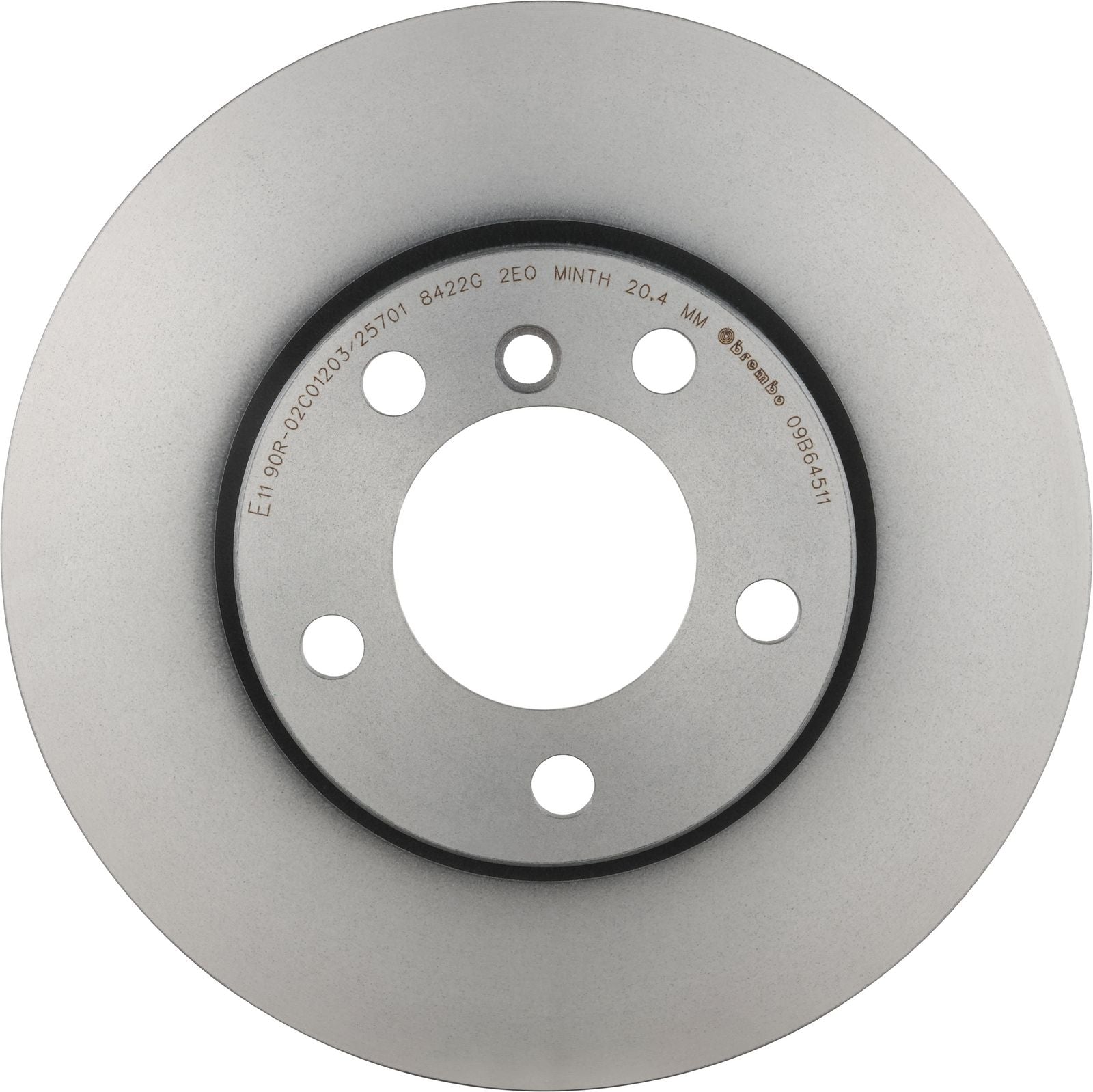 PRIME UV Coated Front Disc Brake Rotor - 09.B645.11_03