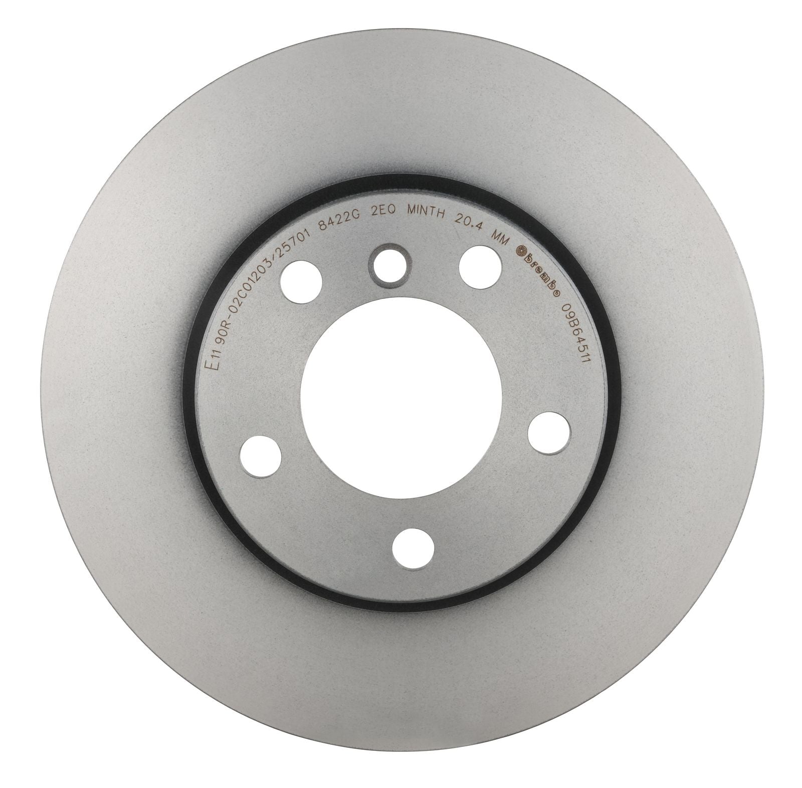 PRIME UV Coated Front Disc Brake Rotor - 09.B645.11_02