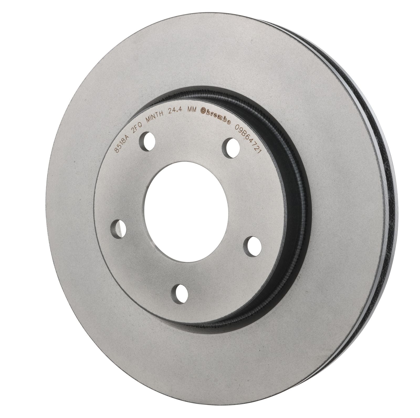 PRIME UV Coated Front Disc Brake Rotor - 09.B647.21_09