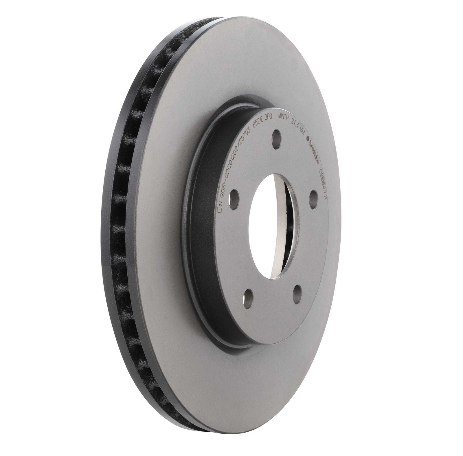 PRIME UV Coated Front Disc Brake Rotor - 09.B647.11_27