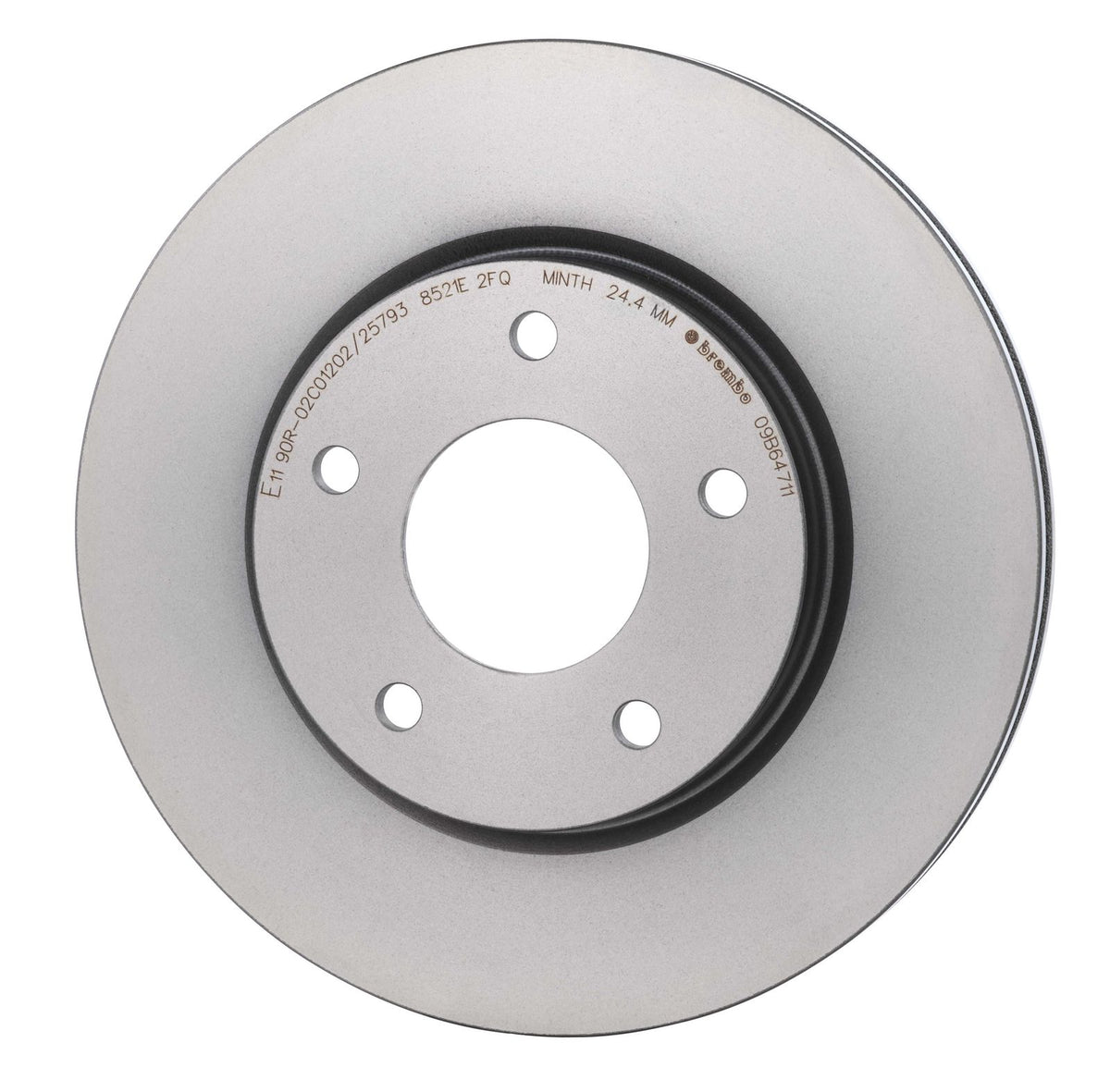 PRIME UV Coated Front Disc Brake Rotor - 09.B647.11_08