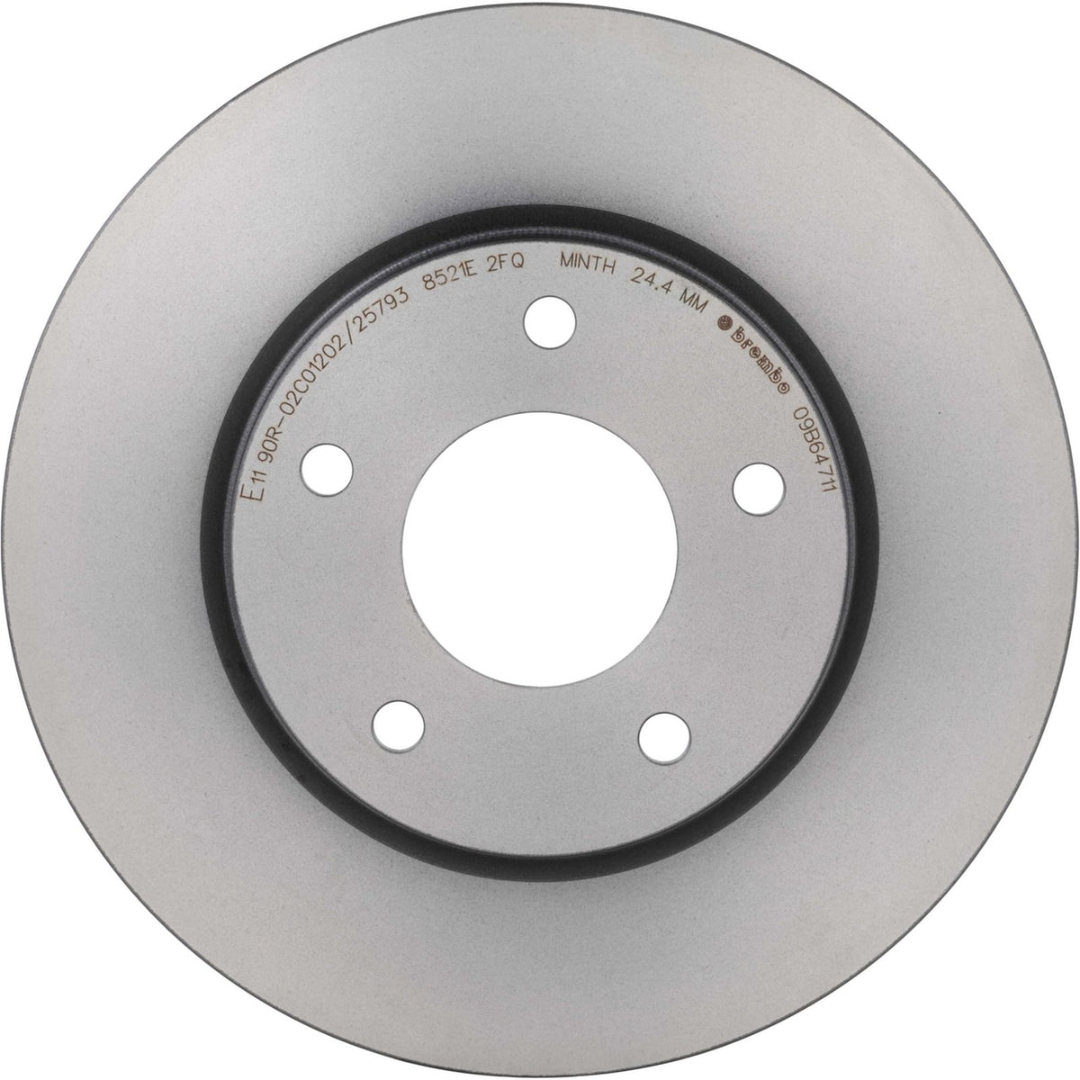 PRIME UV Coated Front Disc Brake Rotor - 09.B647.11_01