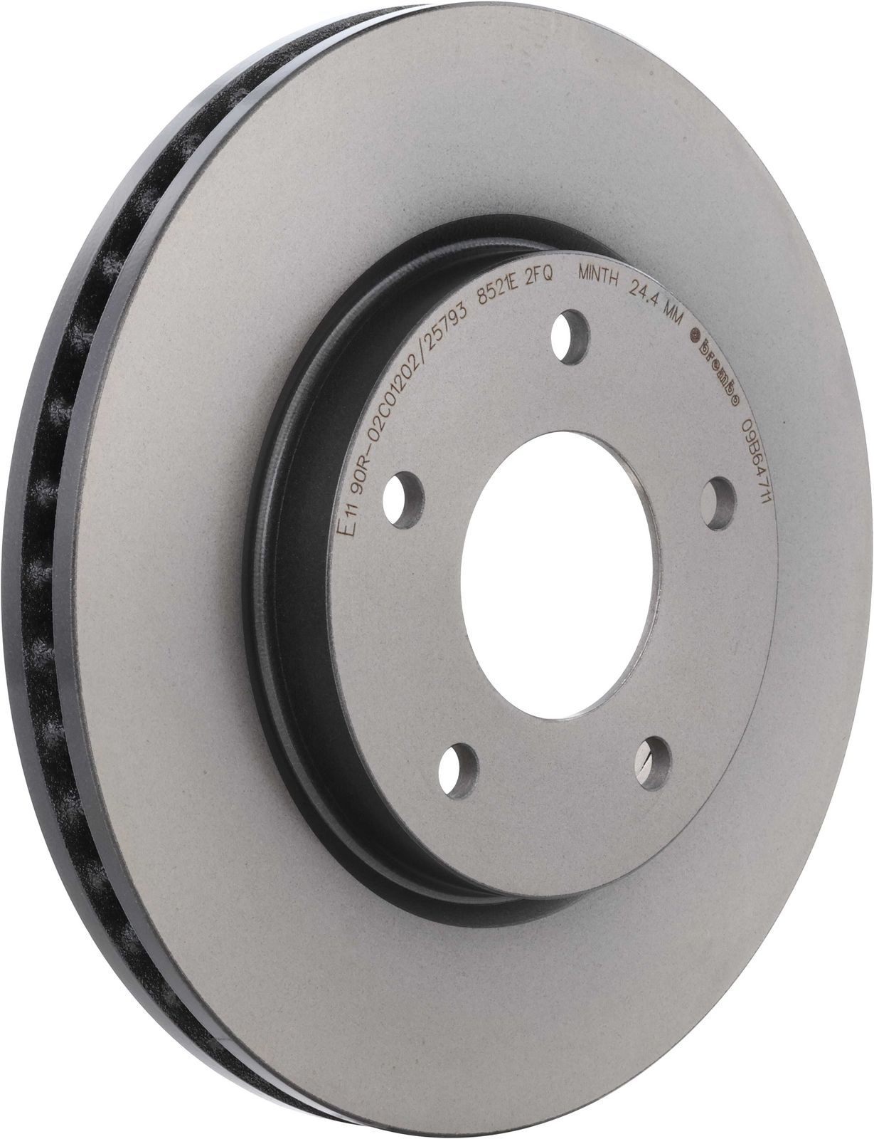 PRIME UV Coated Front Disc Brake Rotor - 09.B647.11_01