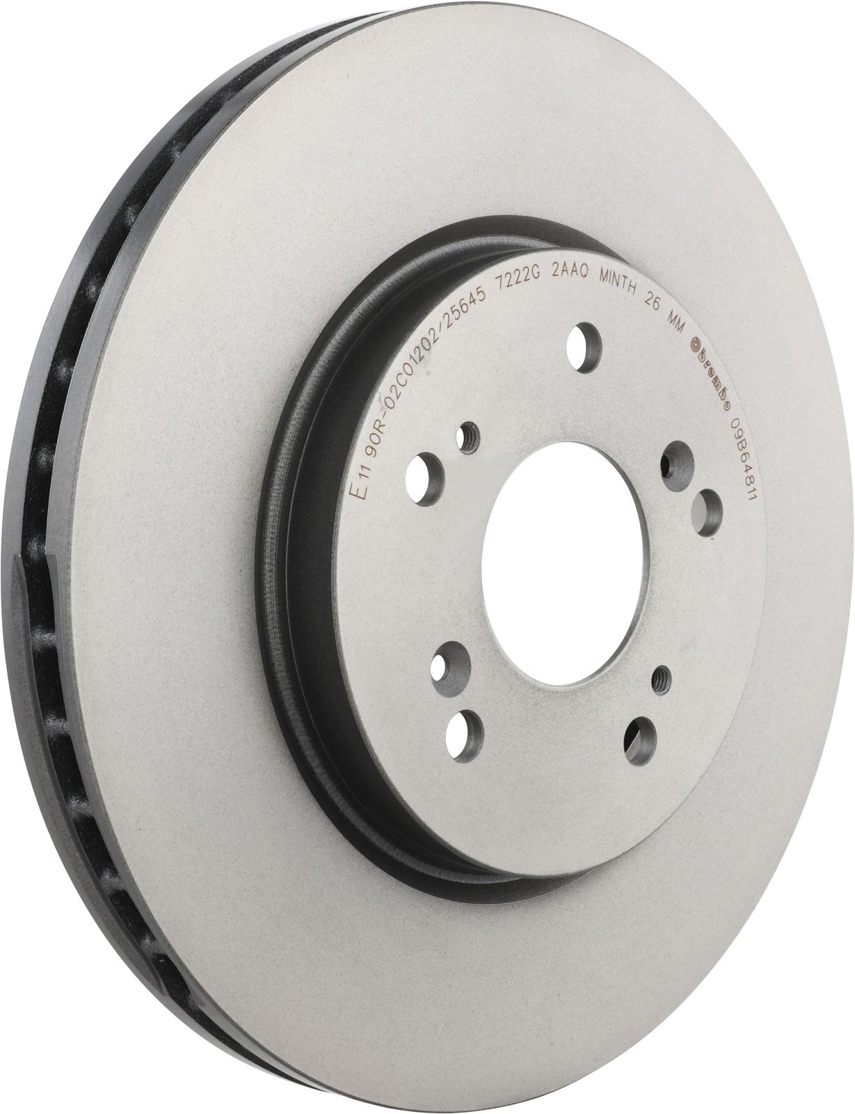 PRIME UV Coated Front Disc Brake Rotor - 09.B648.11_01