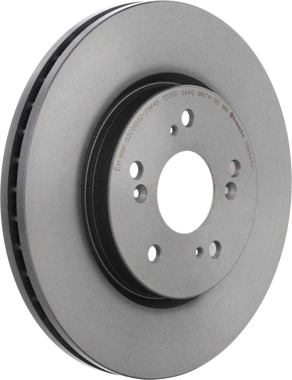 PRIME UV Coated Front Disc Brake Rotor - 09.B648.21_01