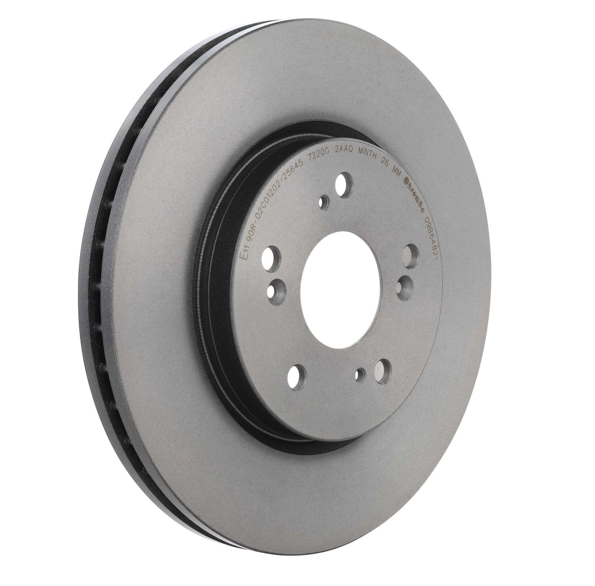 PRIME UV Coated Front Disc Brake Rotor - 09.B648.21_28