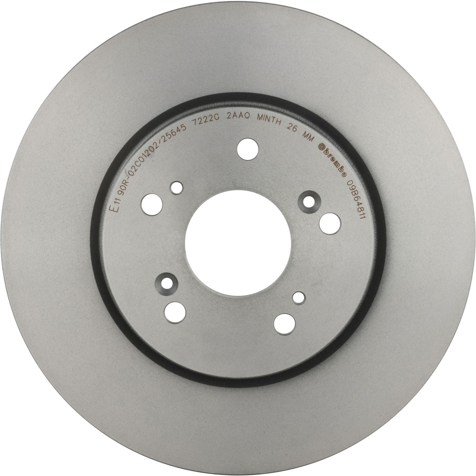 PRIME UV Coated Front Disc Brake Rotor - 09.B648.11_06