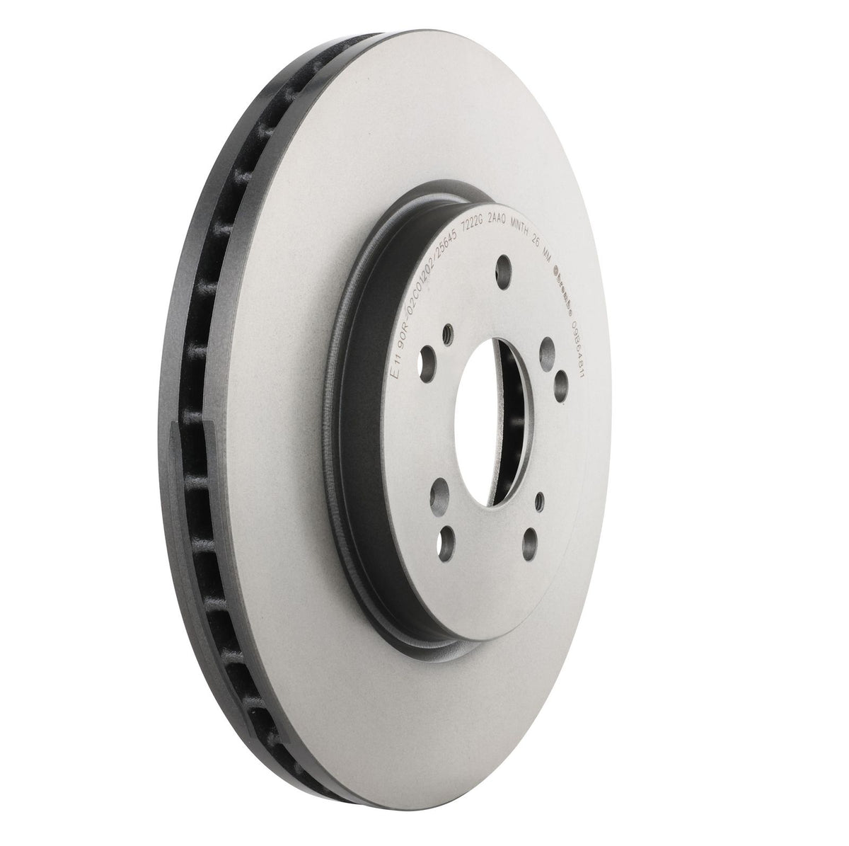 PRIME UV Coated Front Disc Brake Rotor - 09.B648.11_27