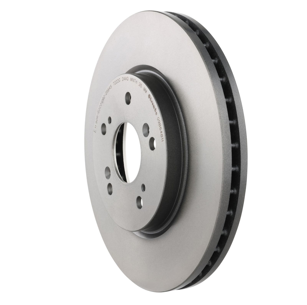 PRIME UV Coated Front Disc Brake Rotor - 09.B648.11_11
