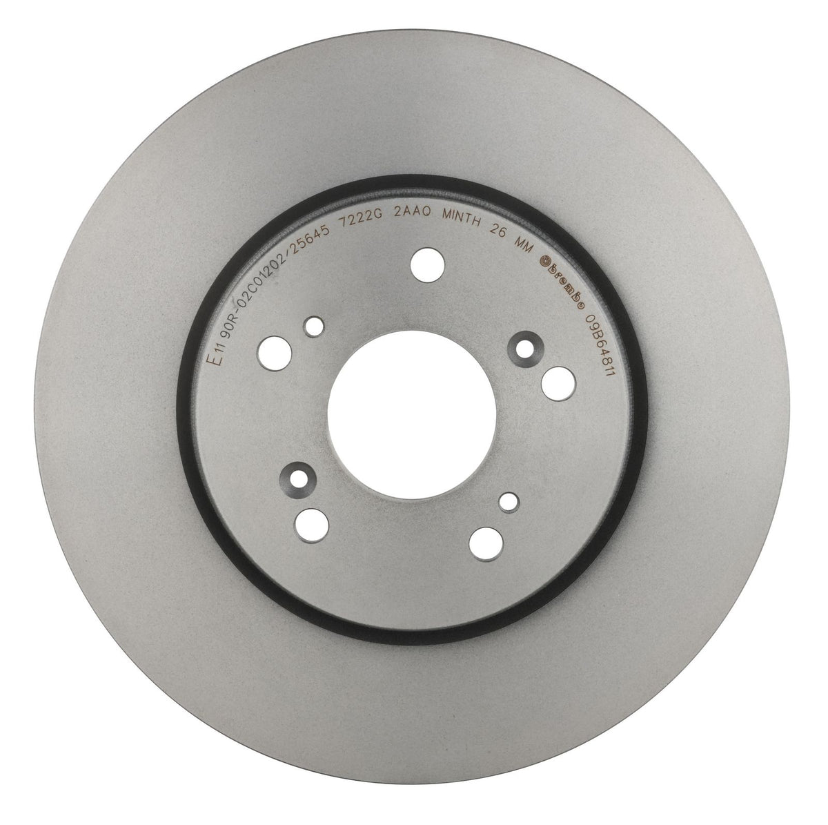 PRIME UV Coated Front Disc Brake Rotor - 09.B648.11_07