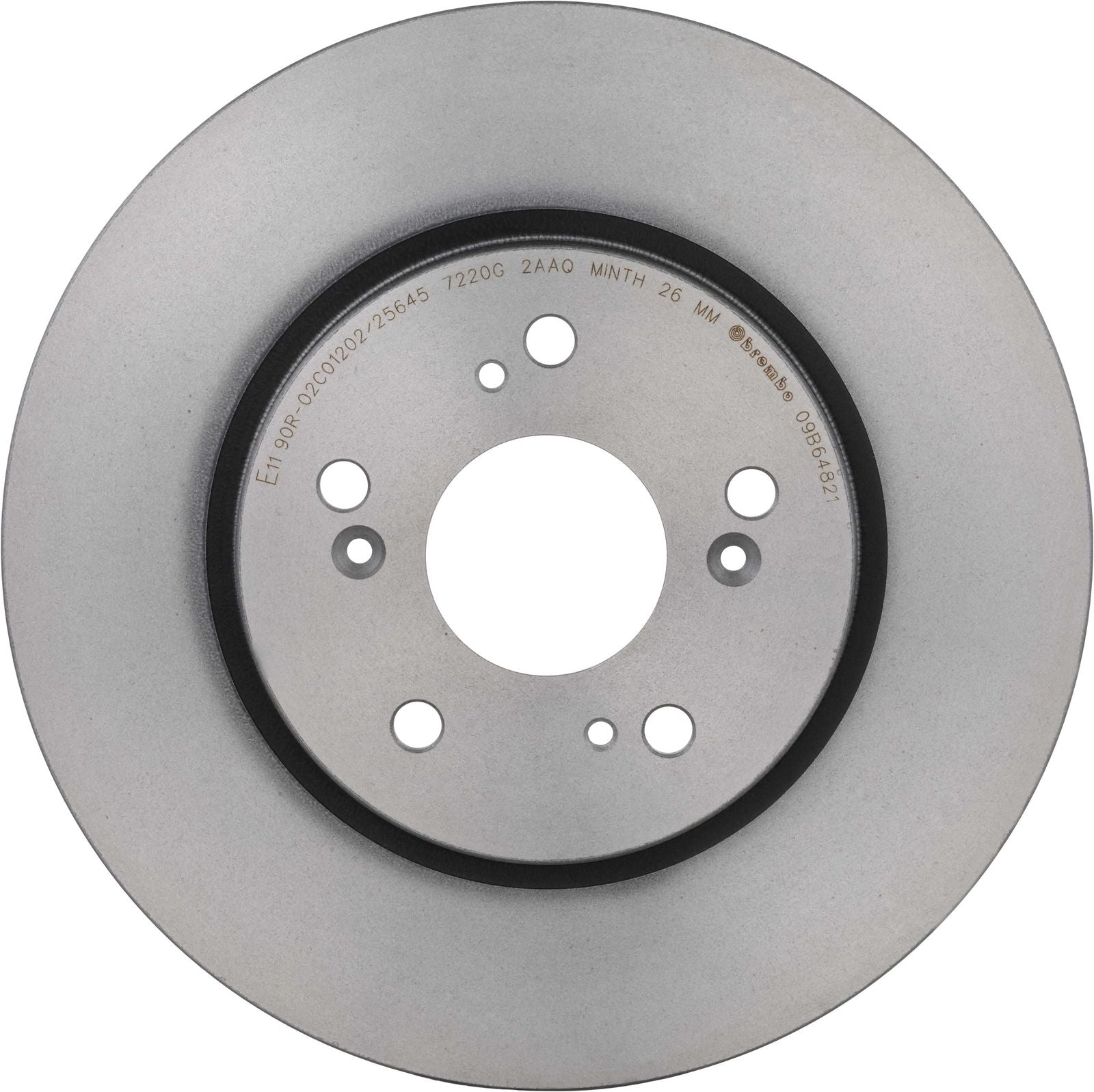 PRIME UV Coated Front Disc Brake Rotor - 09.B648.21_03