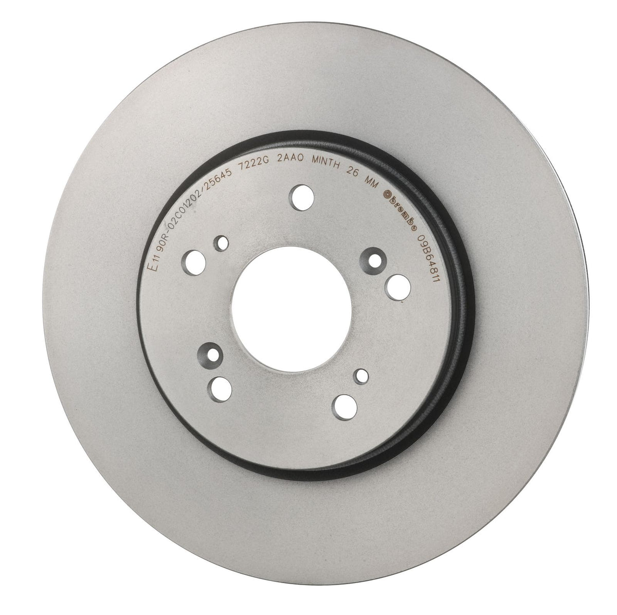 PRIME UV Coated Front Disc Brake Rotor - 09.B648.11_08