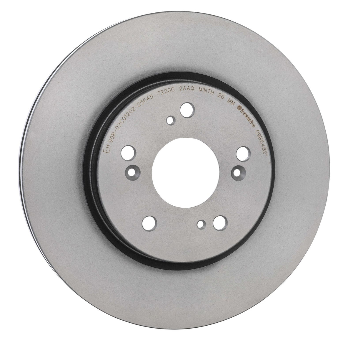 PRIME UV Coated Front Disc Brake Rotor - 09.B648.21_30
