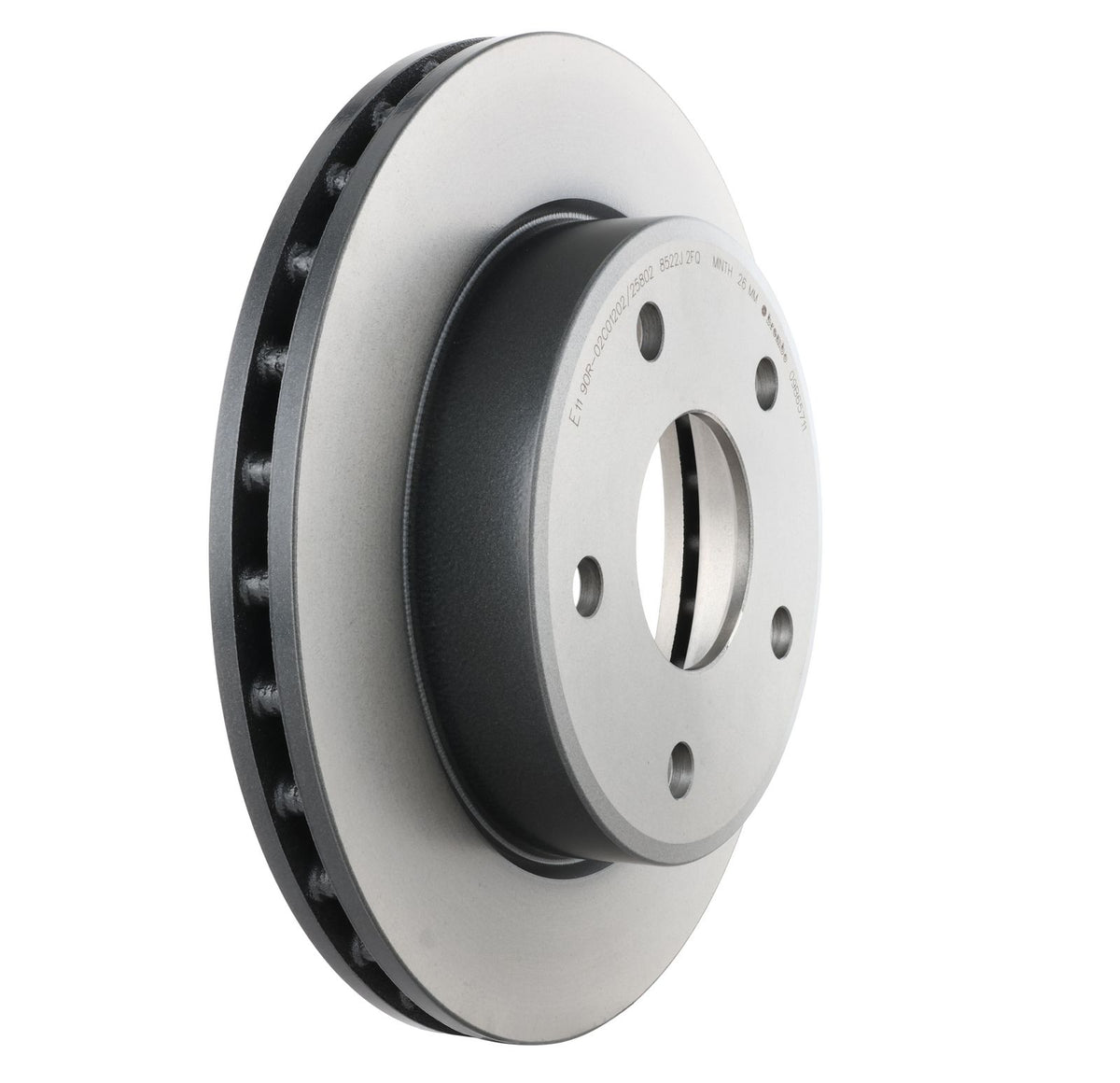 PRIME UV Coated Front Disc Brake Rotor - 09.B657.11_26