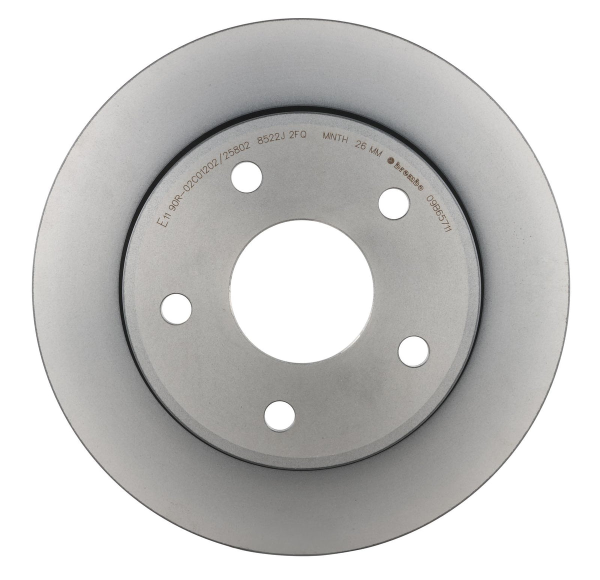 PRIME UV Coated Front Disc Brake Rotor - 09.B657.11_06