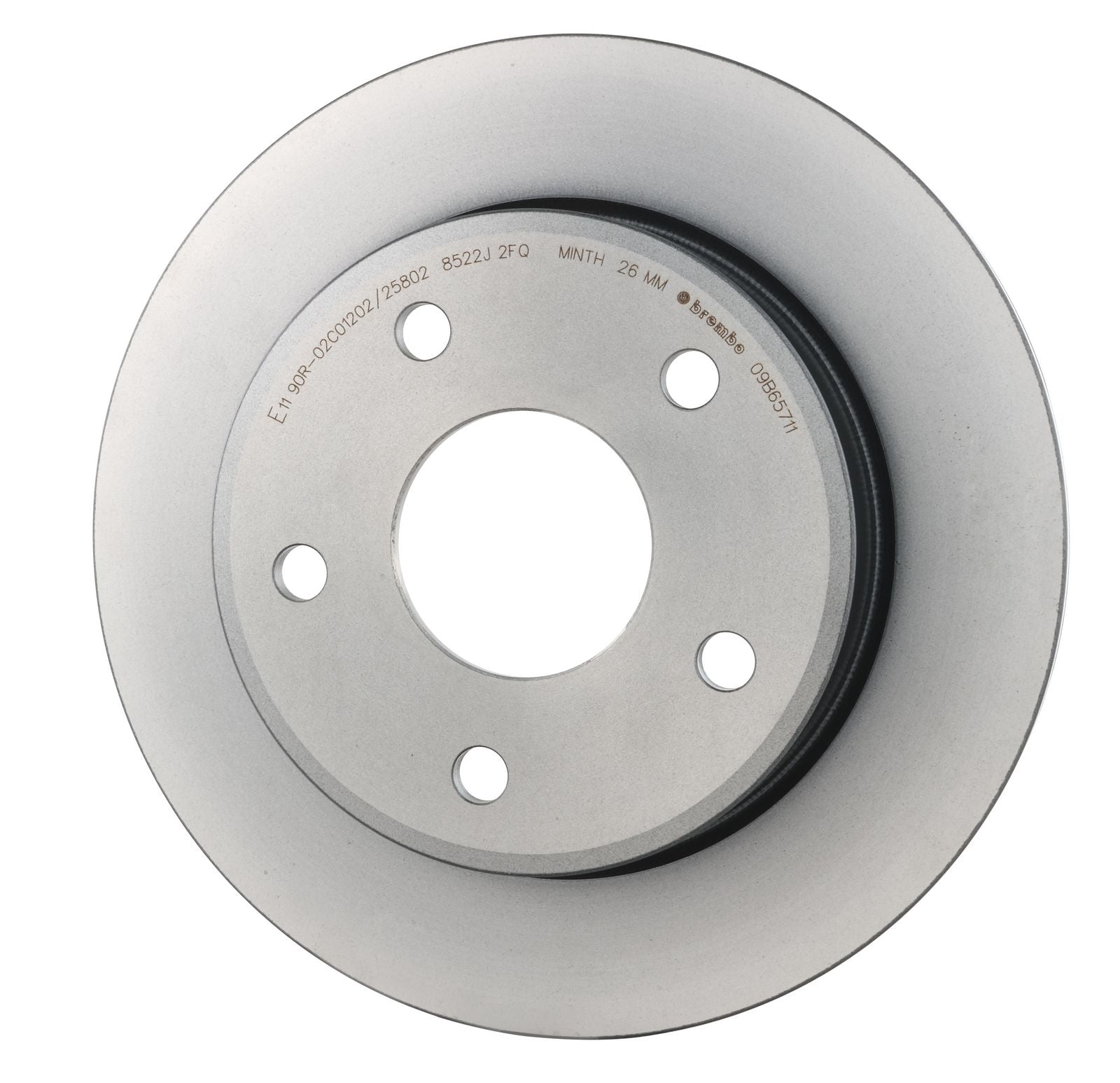 PRIME UV Coated Front Disc Brake Rotor - 09.B657.11_07