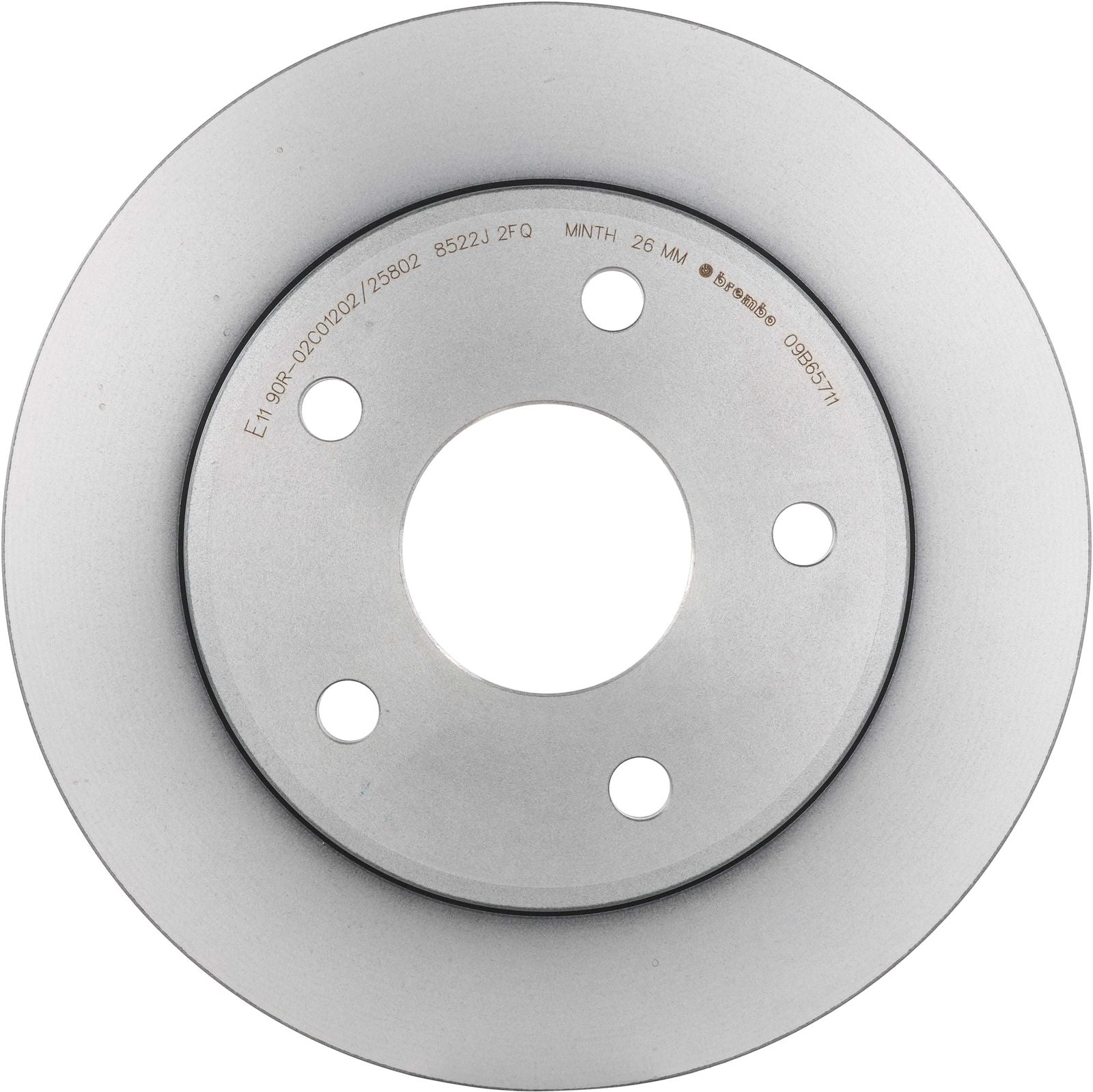 PRIME UV Coated Front Disc Brake Rotor - 09.B657.11_03
