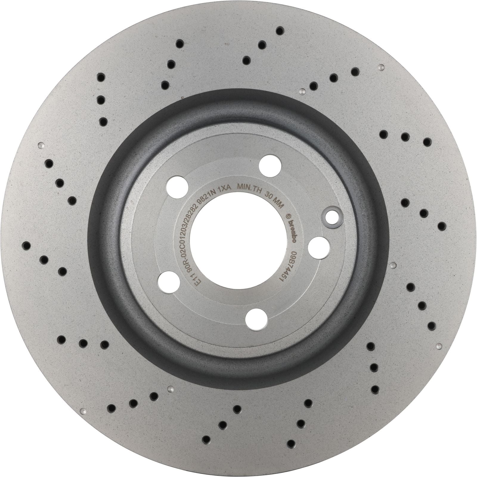 PRIME UV Coated Front Disc Brake Rotor - 09.B744.51_03
