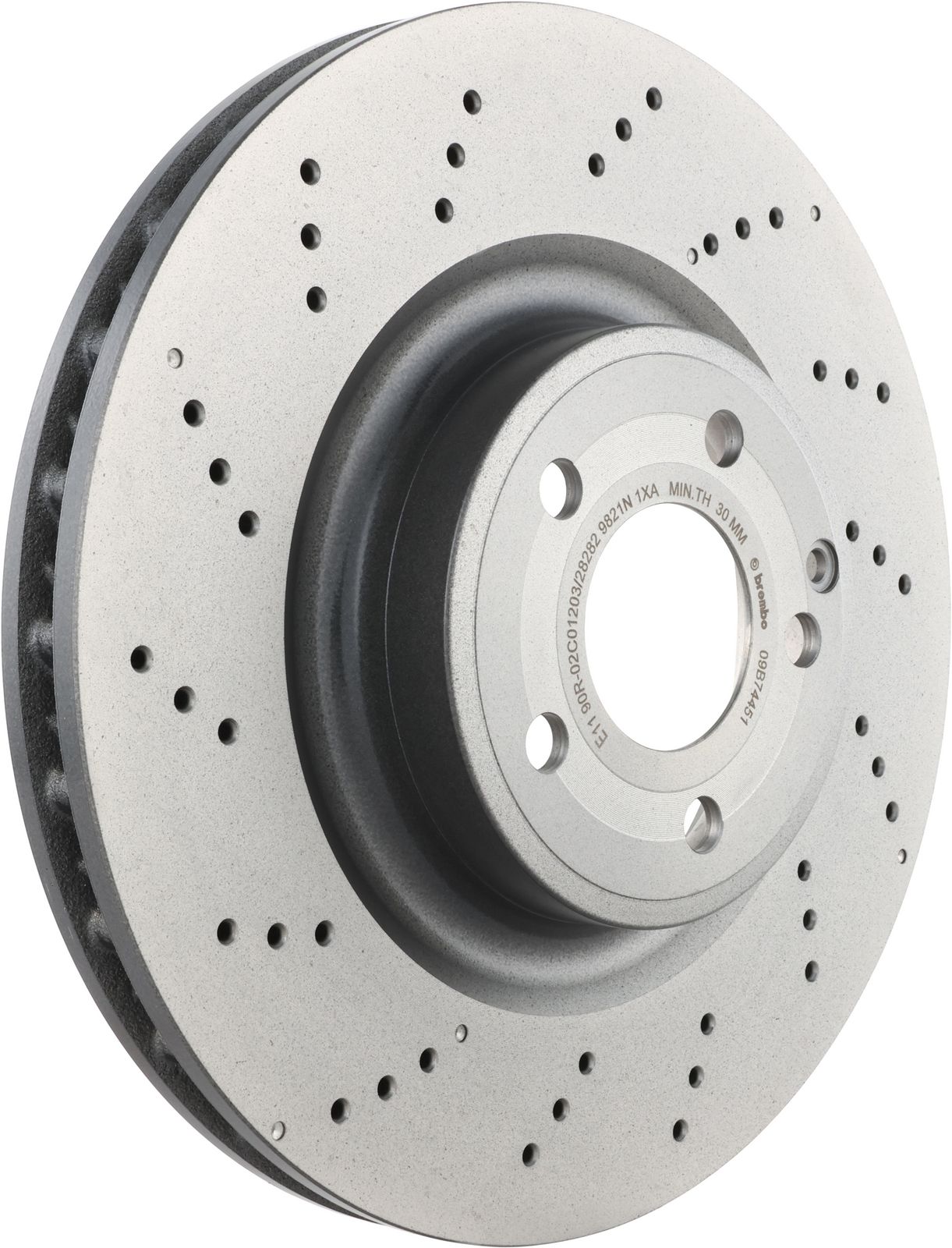 PRIME UV Coated Front Disc Brake Rotor - 09.B744.51_01