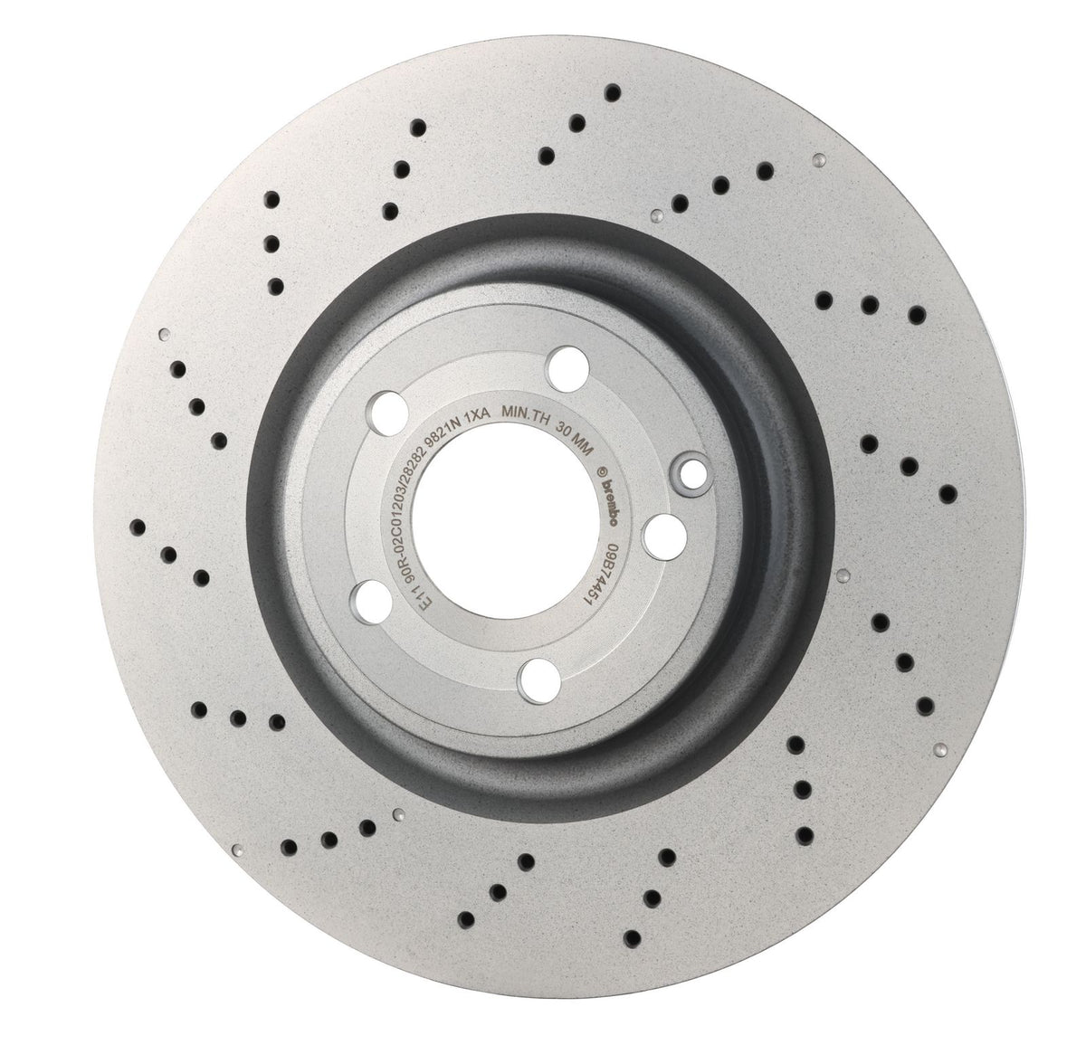 PRIME UV Coated Front Disc Brake Rotor - 09.B744.51_03