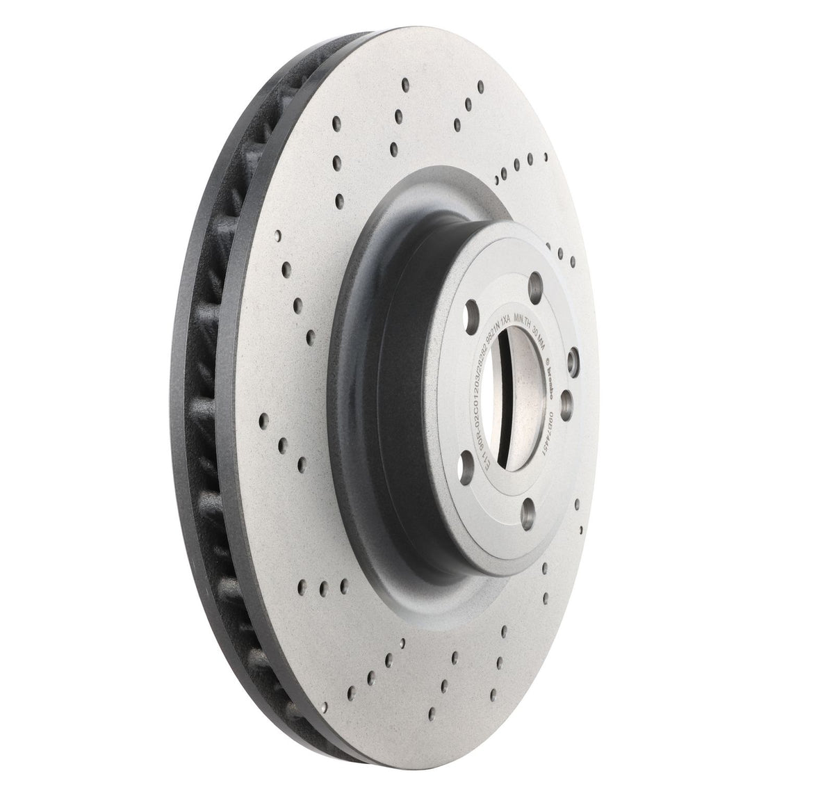 PRIME UV Coated Front Disc Brake Rotor - 09.B744.51_22