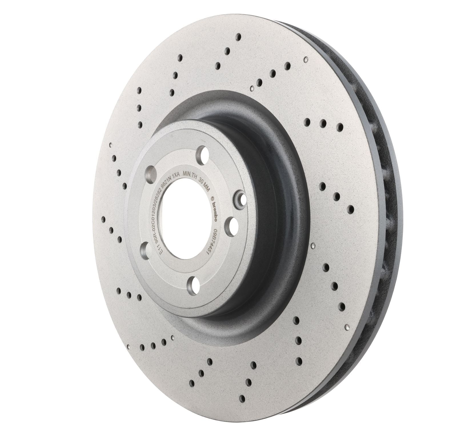 PRIME UV Coated Front Disc Brake Rotor - 09.B744.51_05