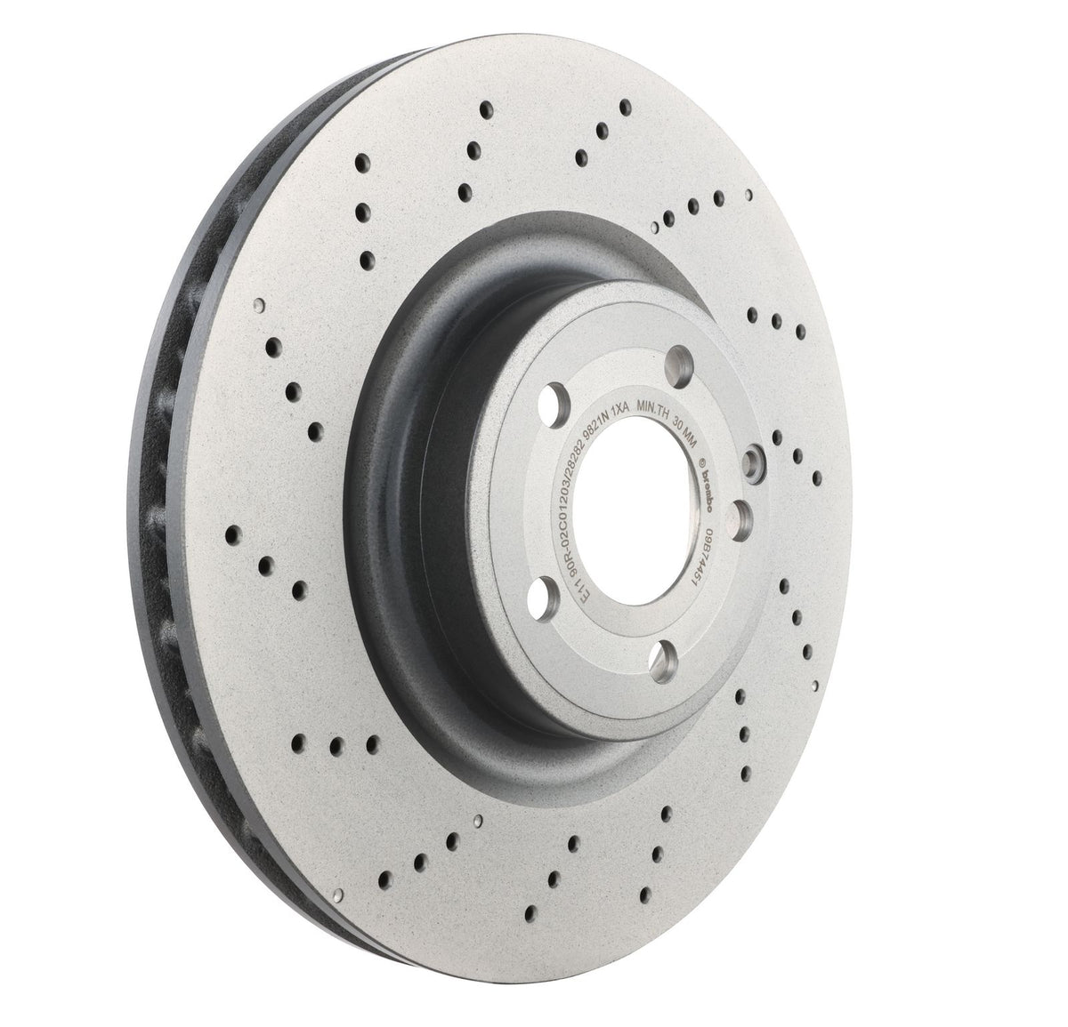 PRIME UV Coated Front Disc Brake Rotor - 09.B744.51_23