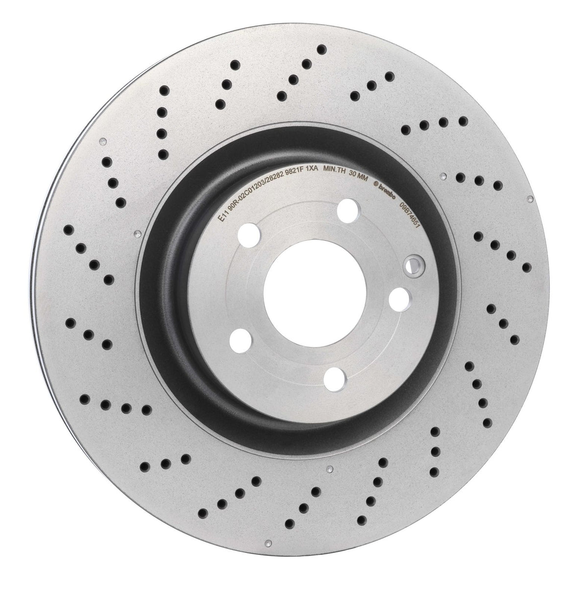 PRIME UV Coated Front Disc Brake Rotor - 09.B746.51_24
