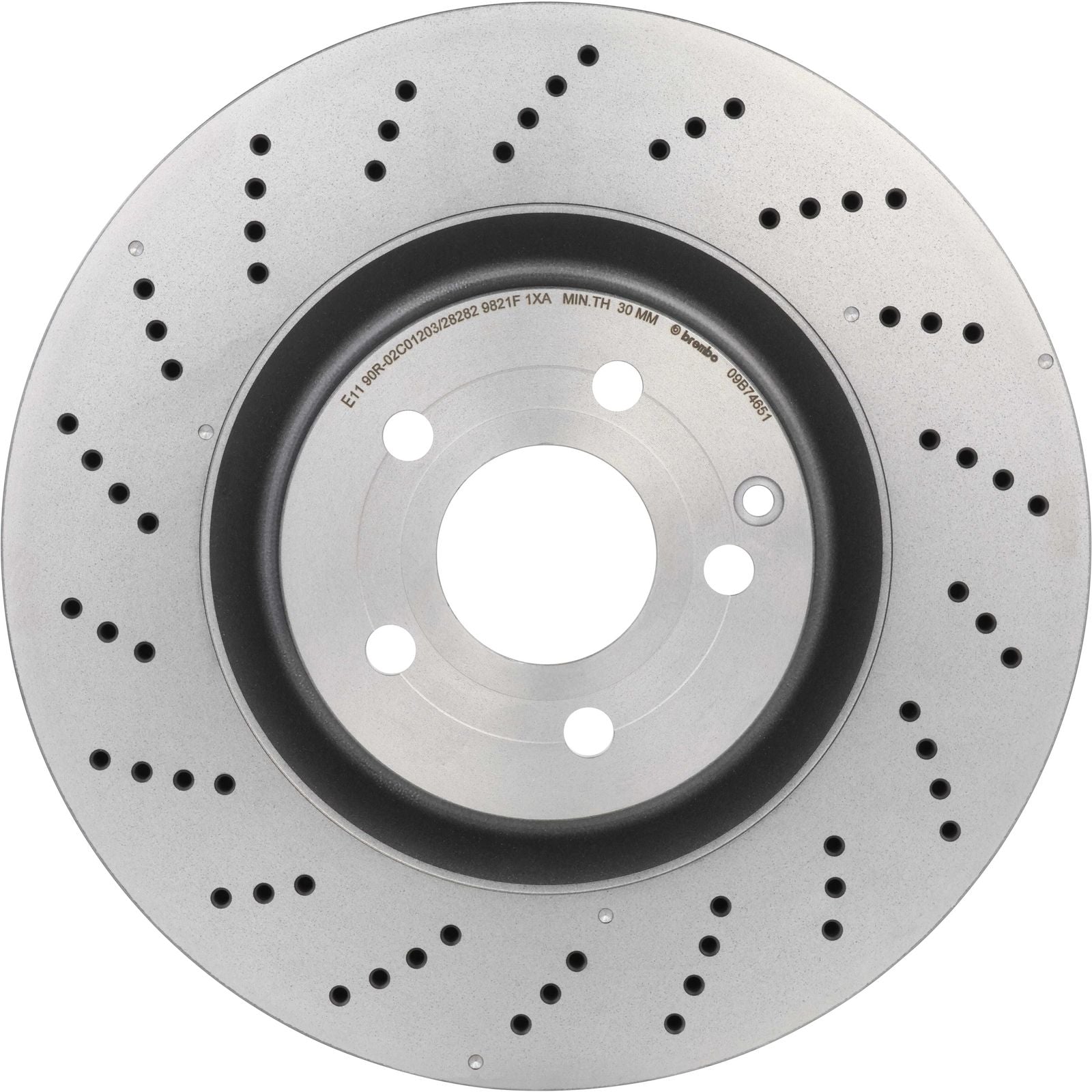 PRIME UV Coated Front Disc Brake Rotor - 09.B746.51_28