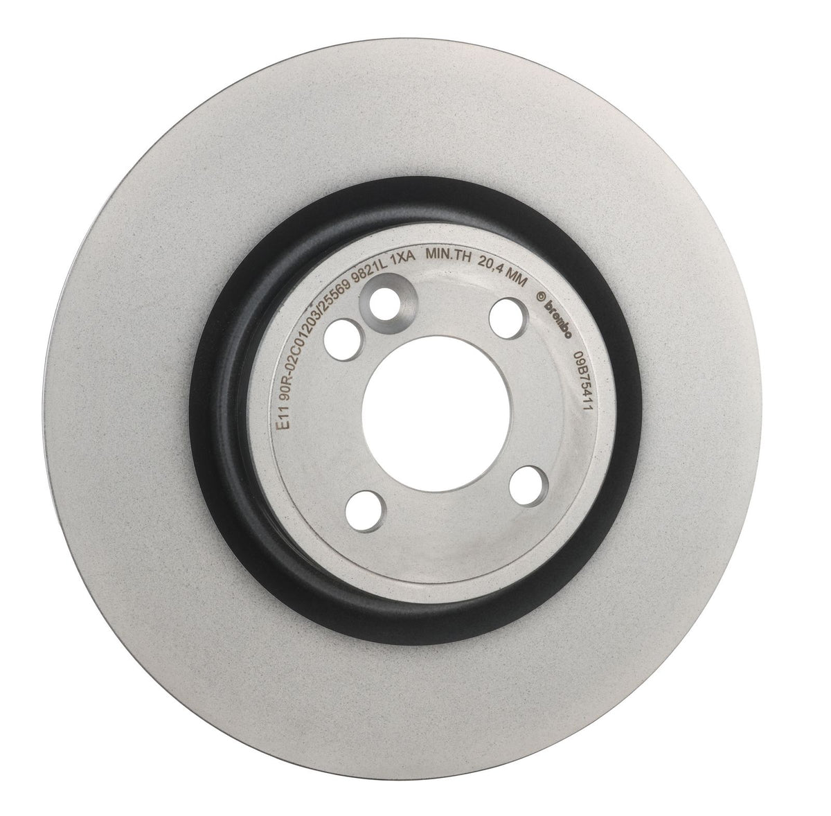 PRIME UV Coated Front Disc Brake Rotor - 09.B754.11_25