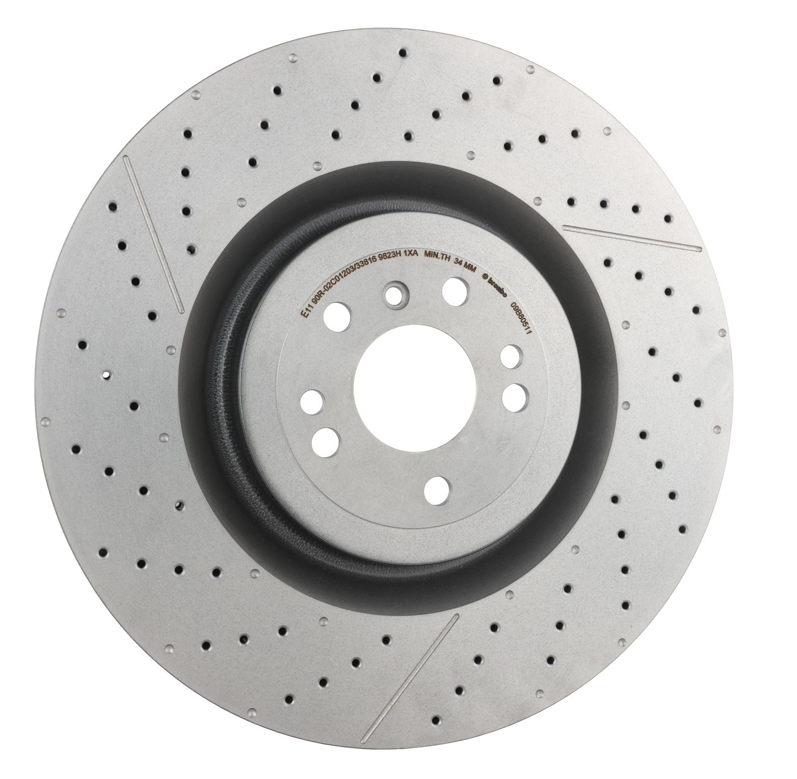 PRIME UV Coated Front Disc Brake Rotor - 09.B805.11_29