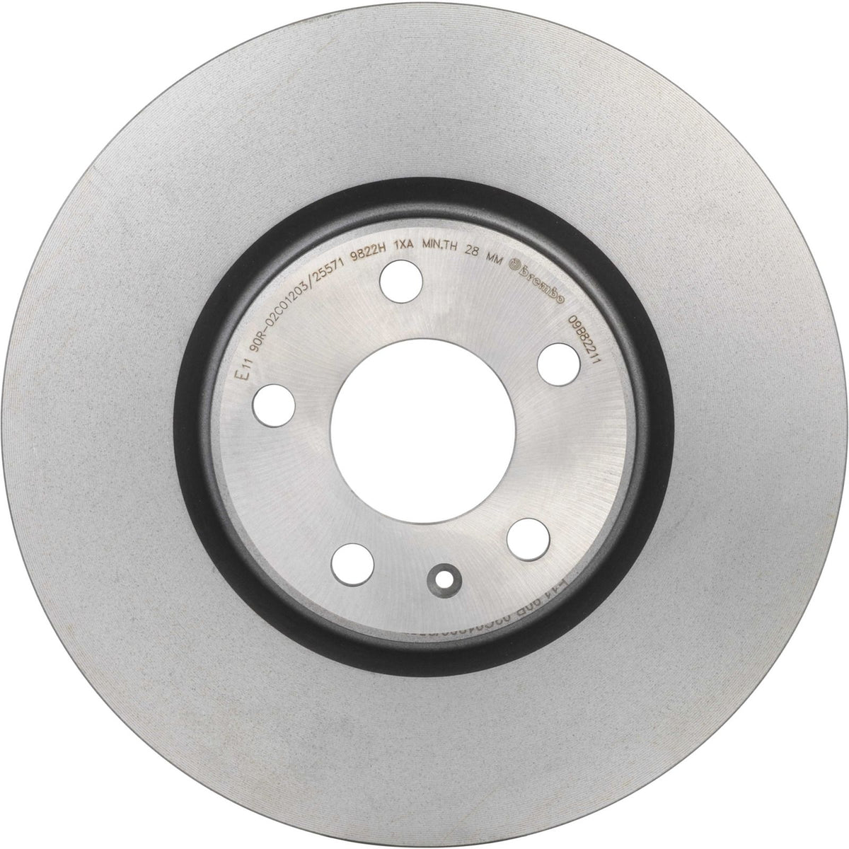 PRIME UV Coated Front Disc Brake Rotor - 09.B822.11_28