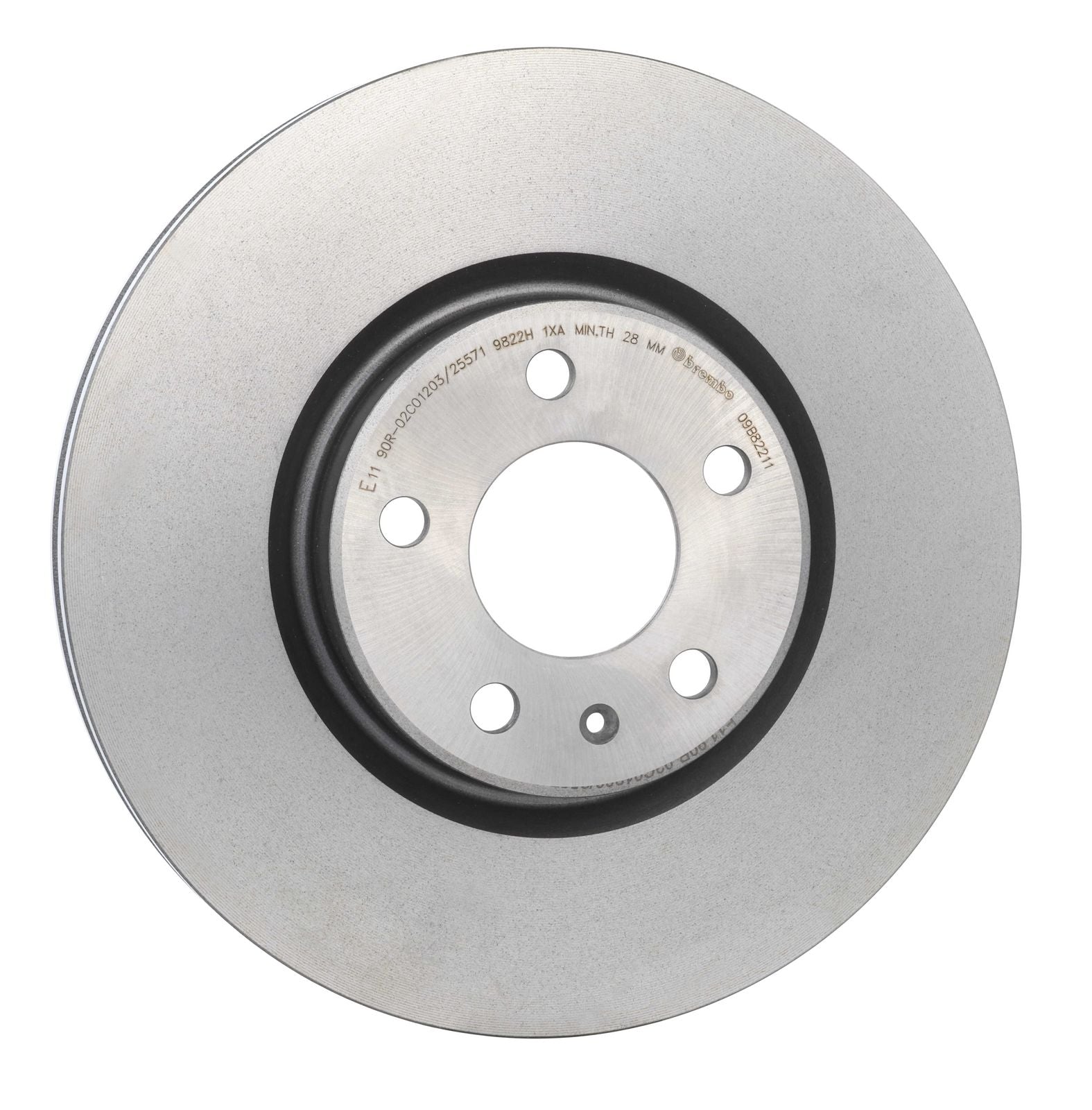 PRIME UV Coated Front Disc Brake Rotor - 09.B822.11_25