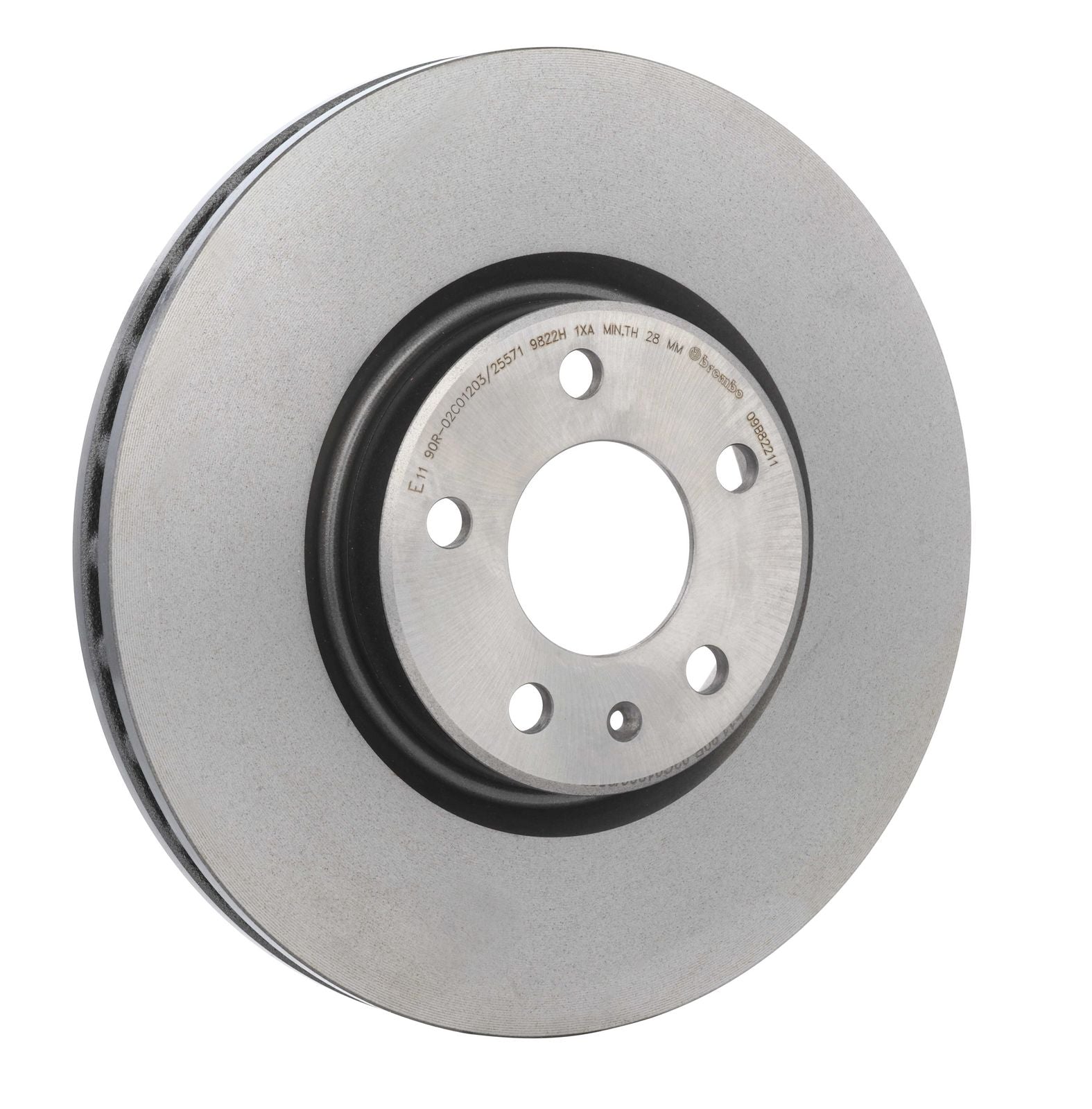 PRIME UV Coated Front Disc Brake Rotor - 09.B822.11_24
